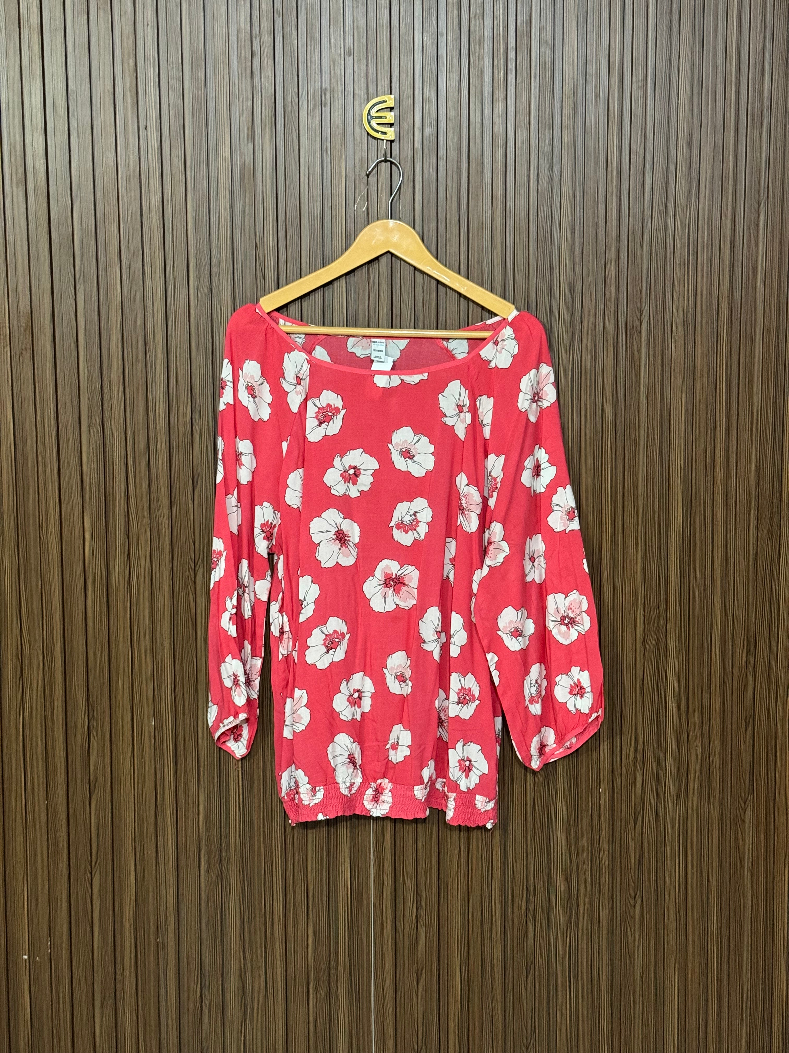 Chest 22 Length 26  Fabric Silk Everyday Basic Top