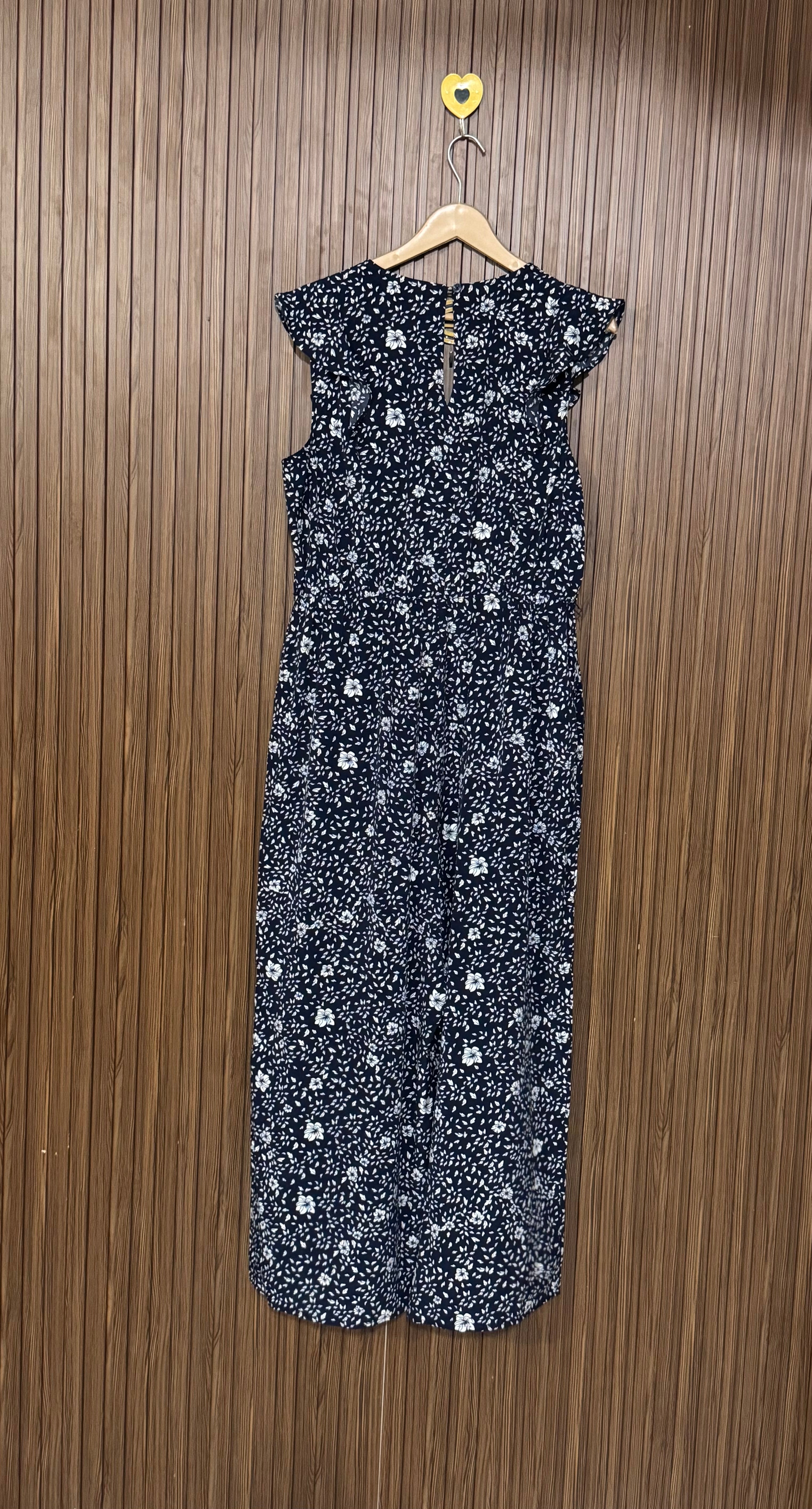 Blue Floral Jumpsuit