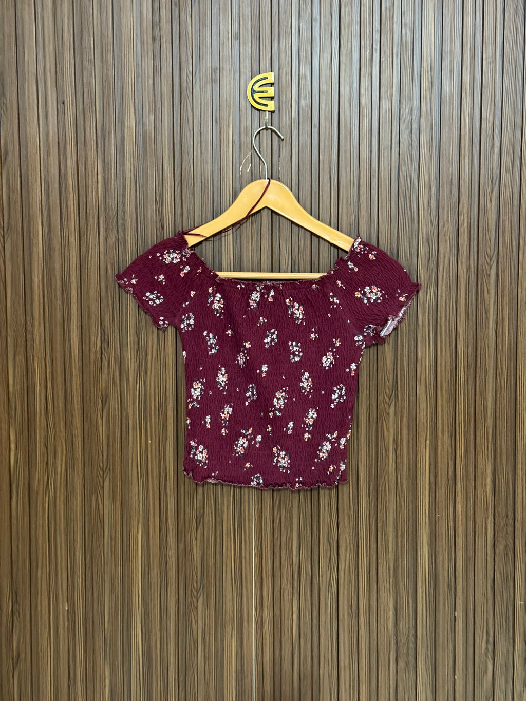 Chest 13 Length 15 Trendy Rib Crop