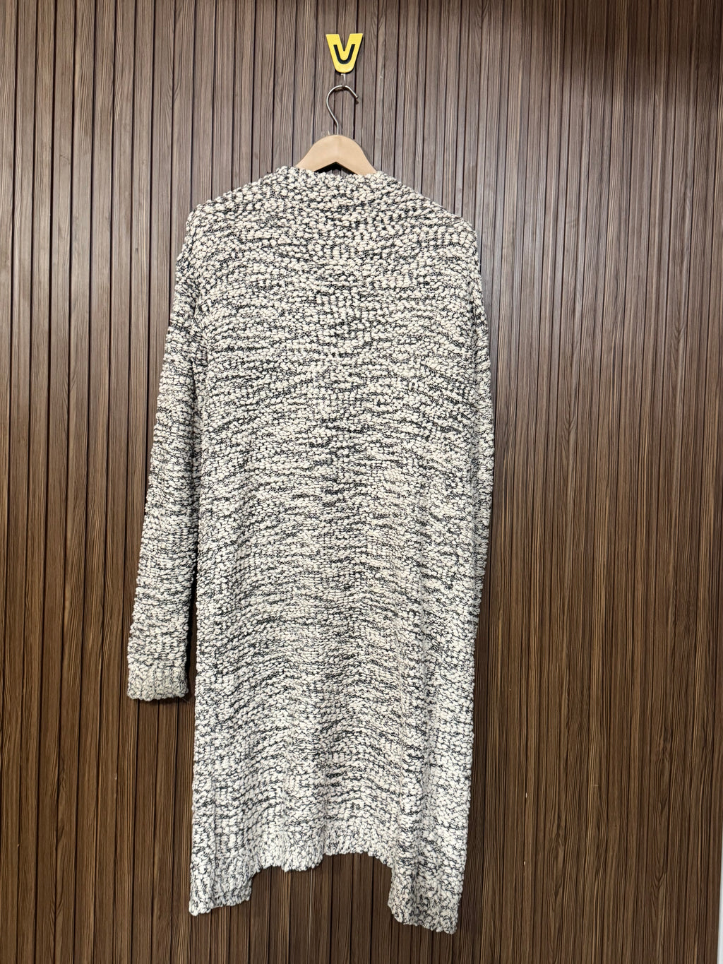 Chest Large Length 38 Simple Wool Front Open