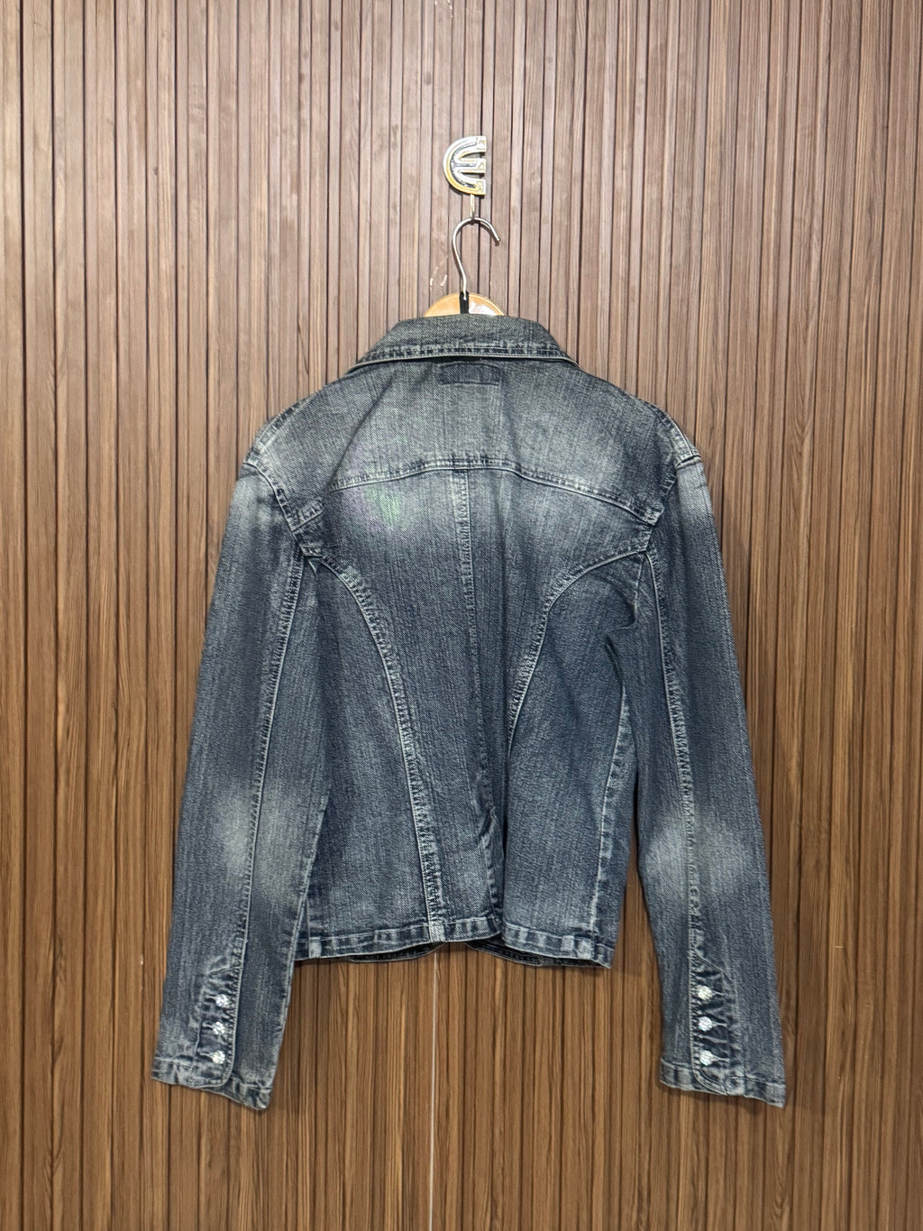 Chest 18 Length 22 Fabric Denim Fashion Top