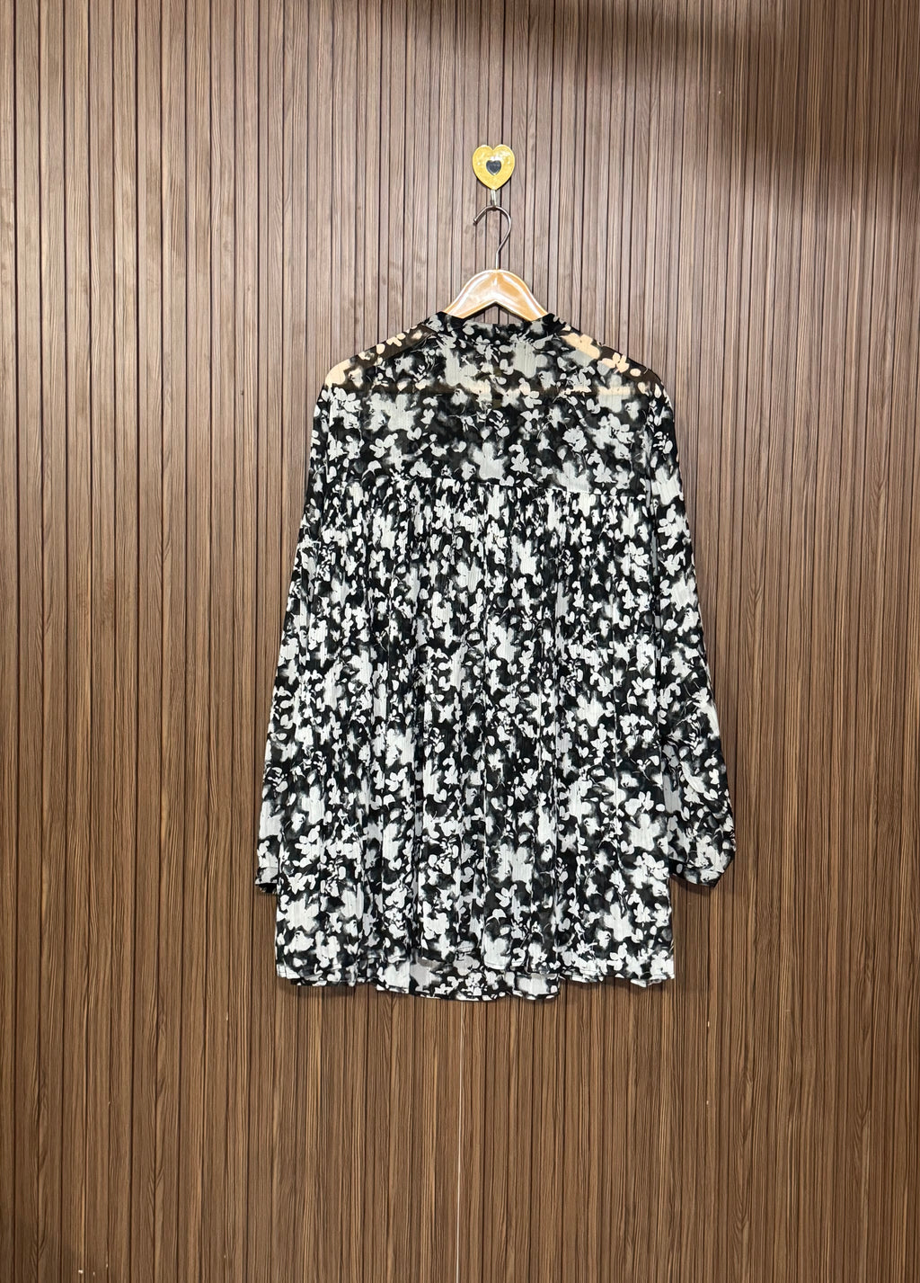 Button Detail Long Top