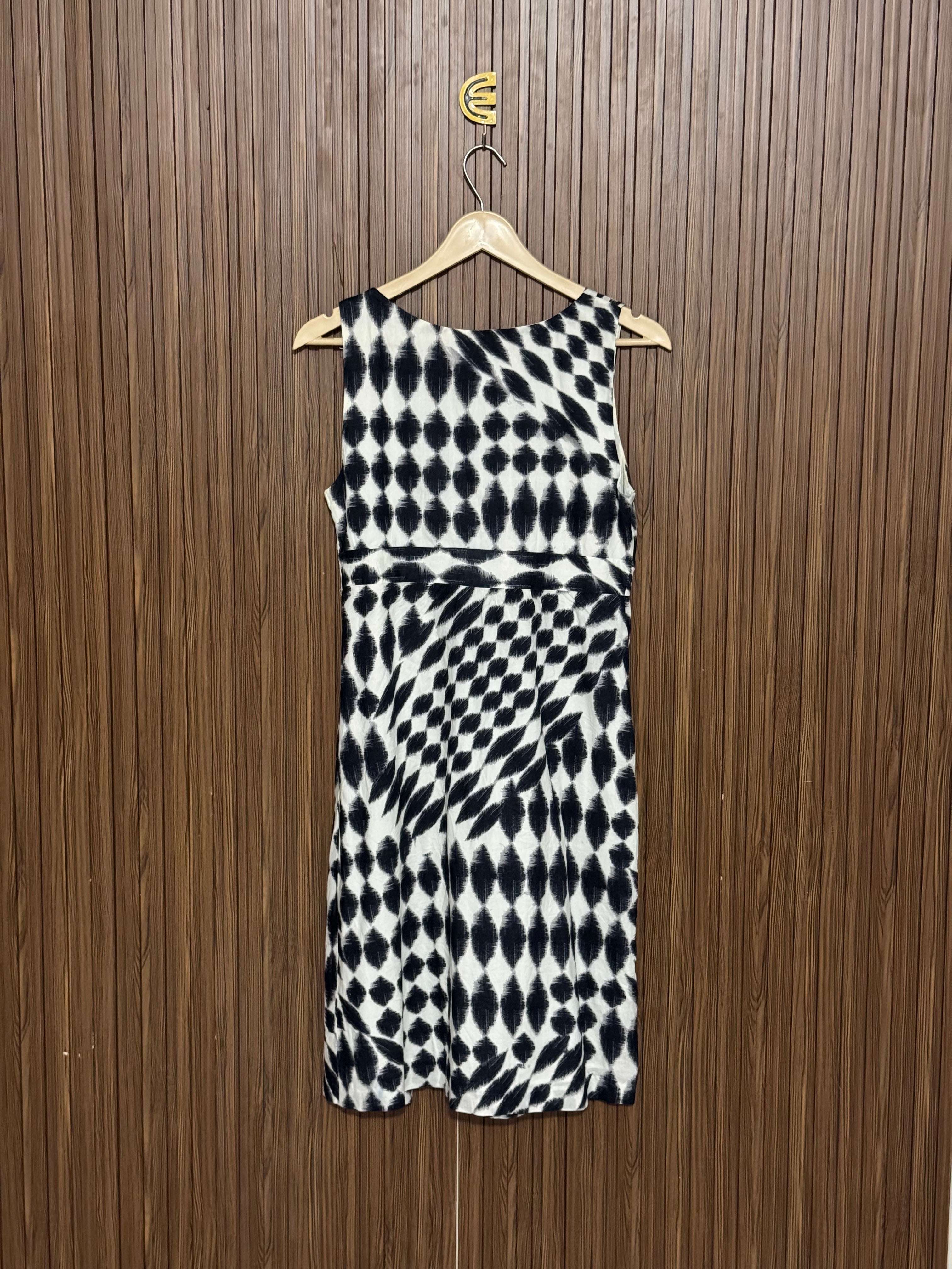 V-Neck Printed Long Top
