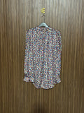Chest 22 Length 26 Fabric Silk High Neck Top