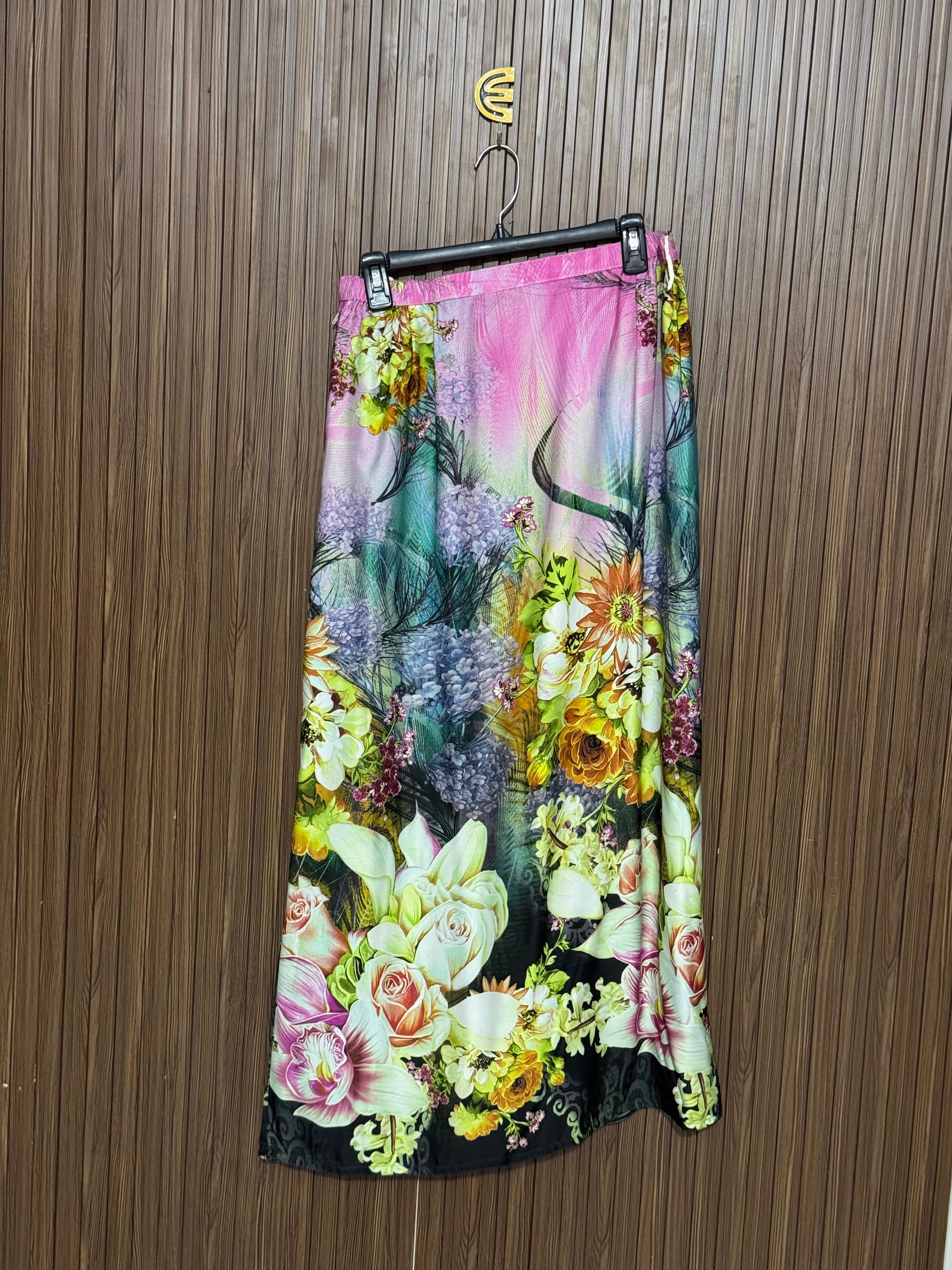 Multicolor Floral Maxi Skirt