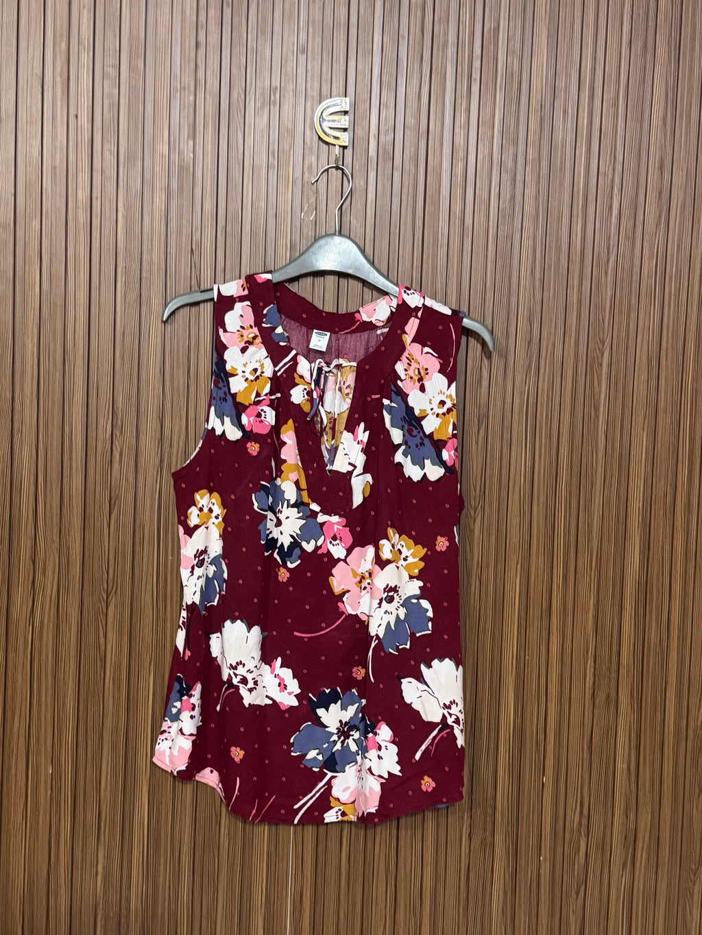 Chest 19 Length 25 Fabric Silk Luna Top