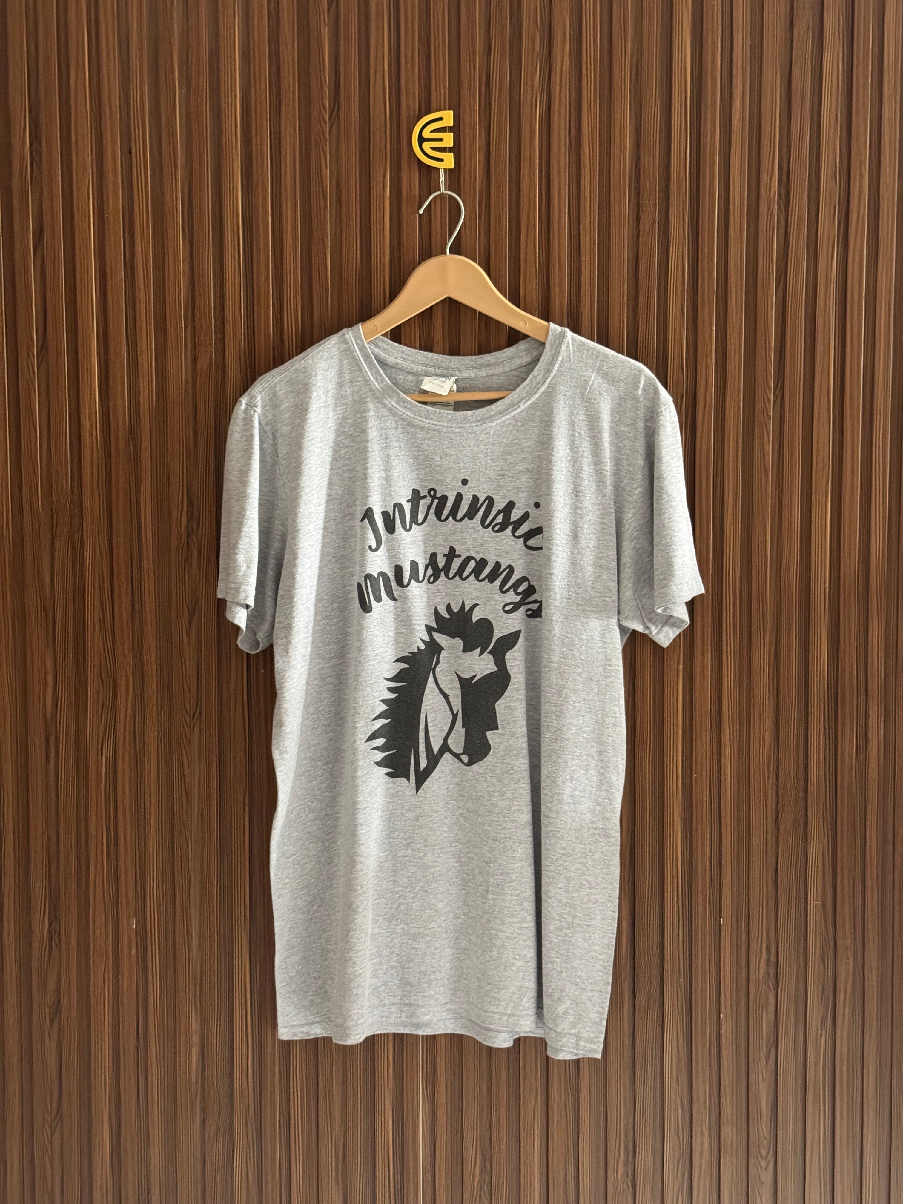Clean Design Logo Printed T-Shirt