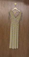Printed V-Neck Jumpsuit