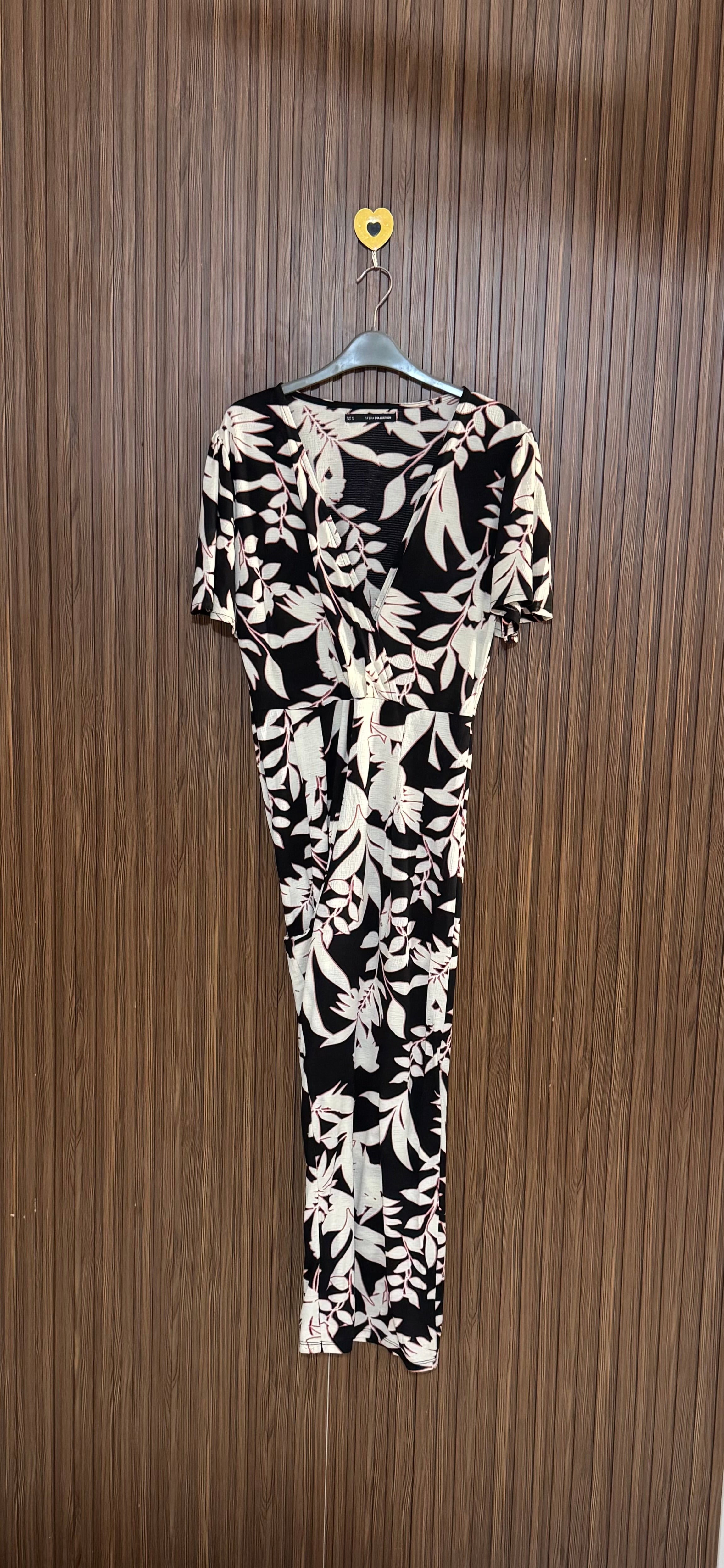 Leaf Printed Long Top