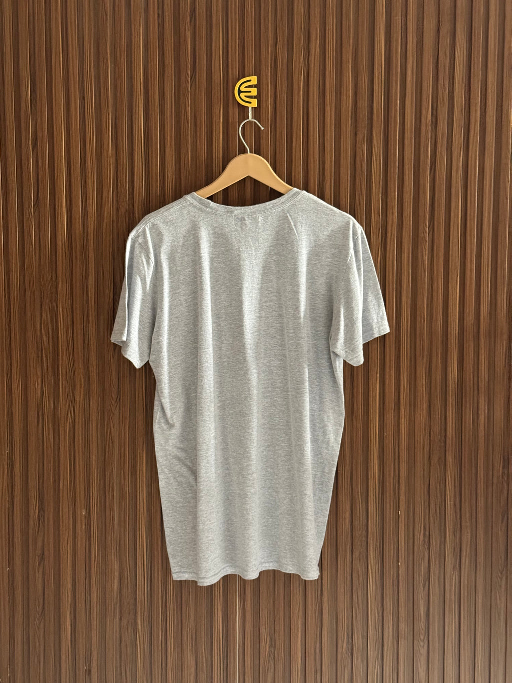 Clean Design Logo Printed T-Shirt