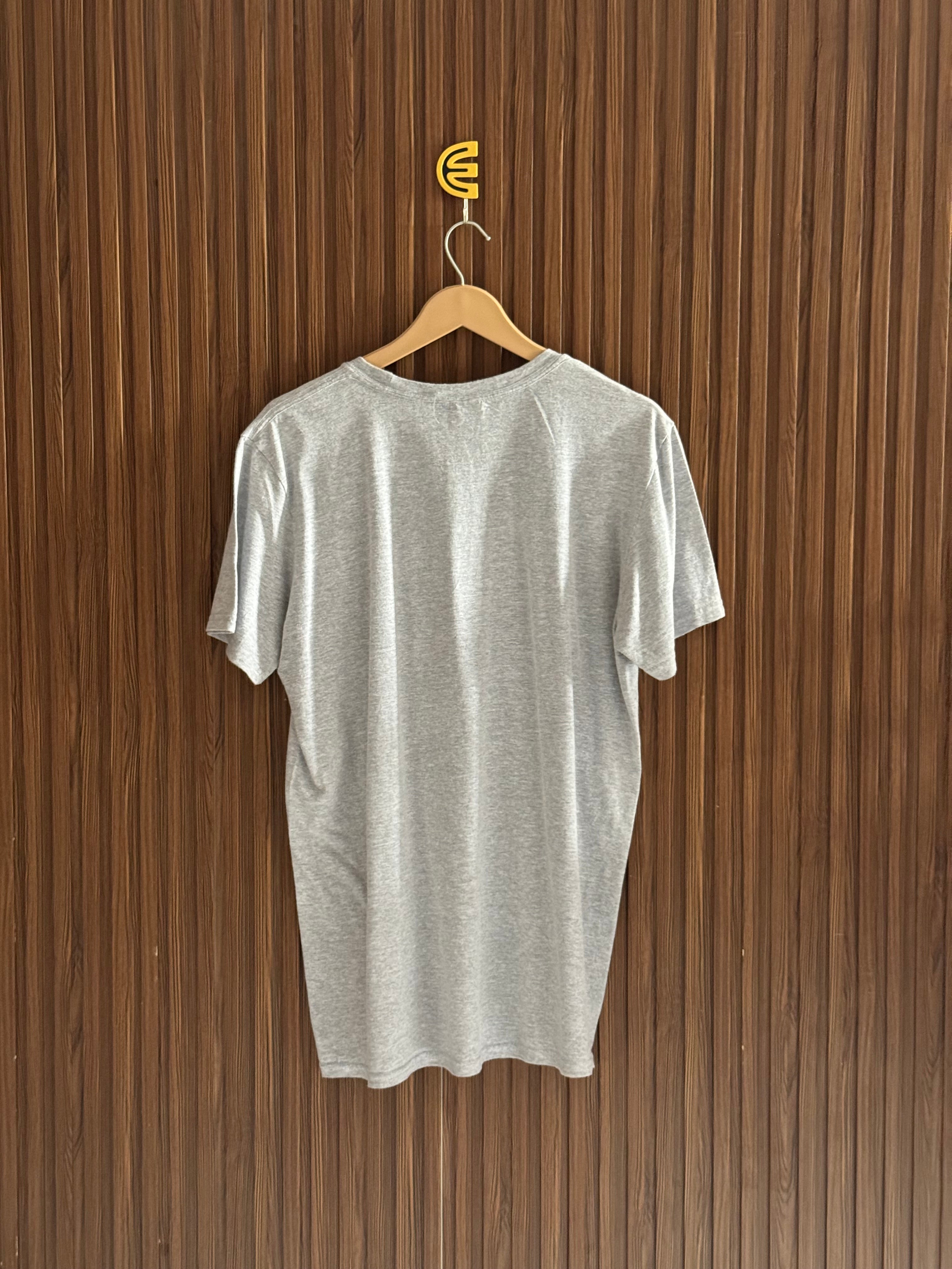 Clean Design Logo Printed T-Shirt
