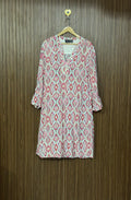 Ikat Print Long Top