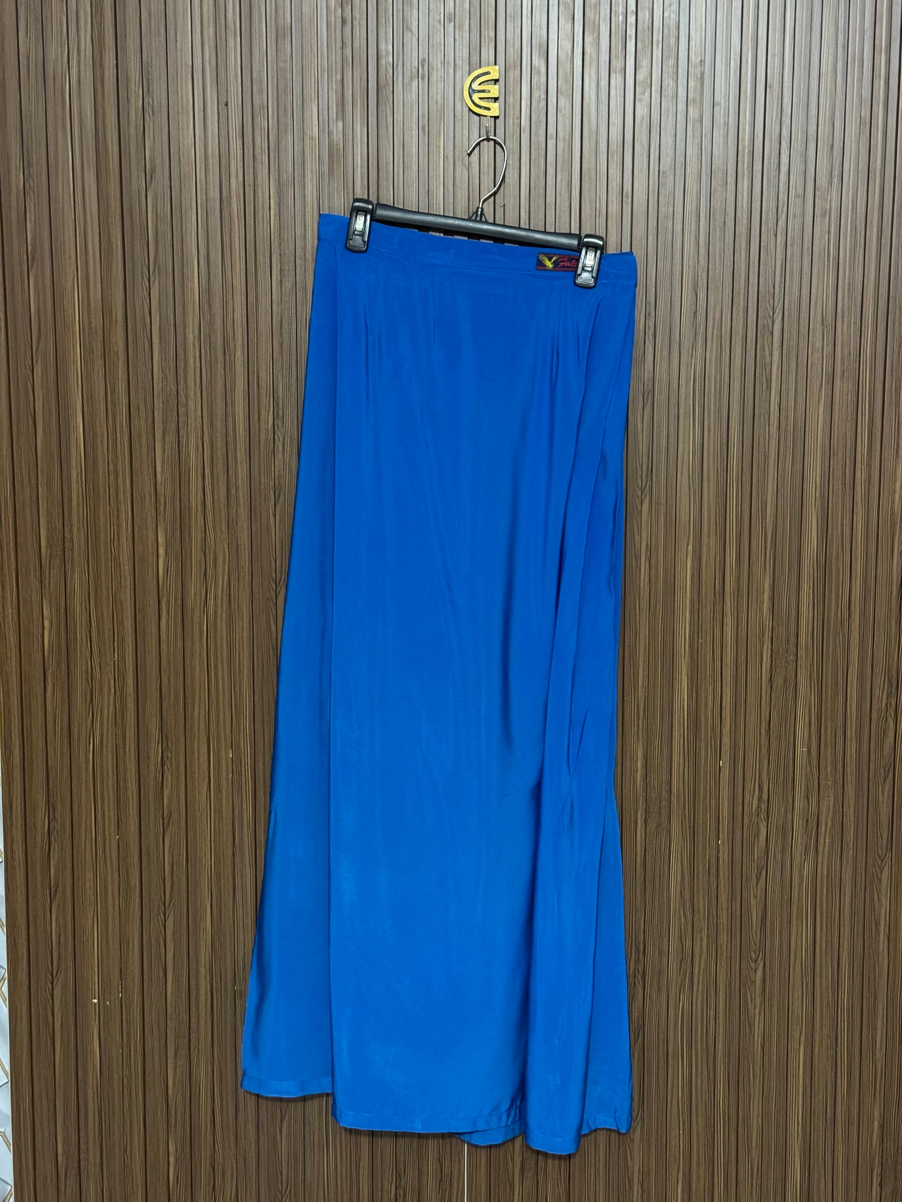Royal Blue Maxi Skirt
