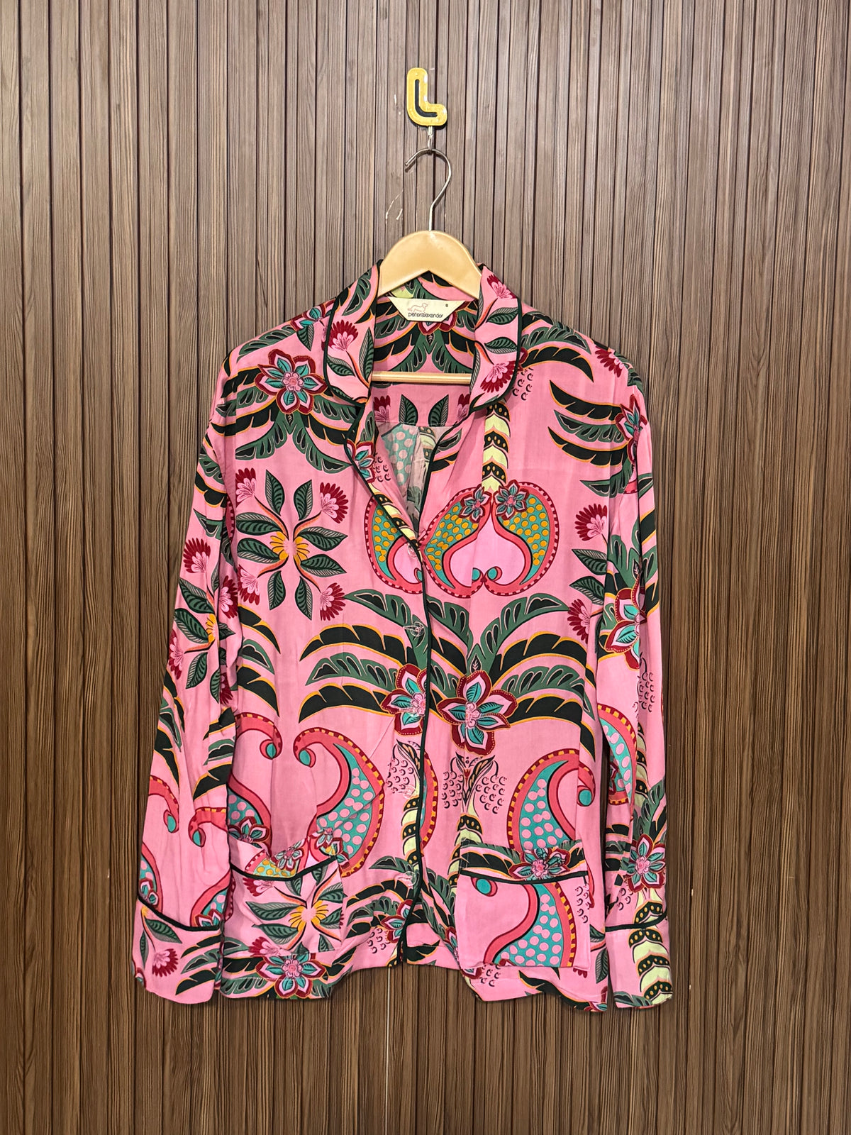 Chest 22 Length 26 Fabric Silk Striped Full Sleeves