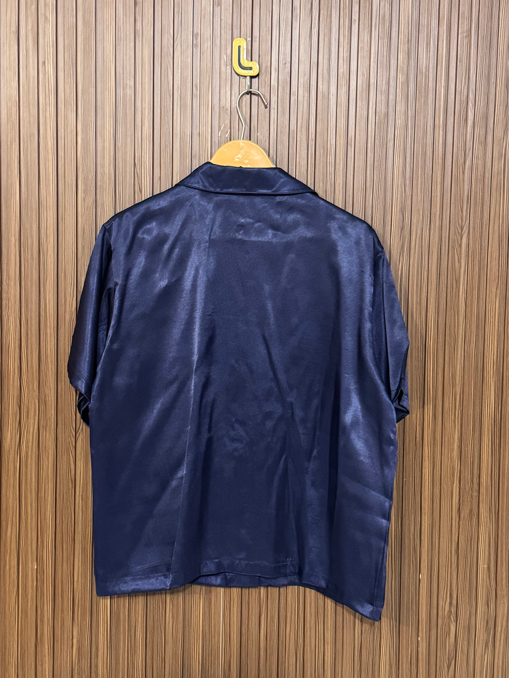 Chest 21 Length 22 Fabric Silk Shifon Ribbed Half Sleeves