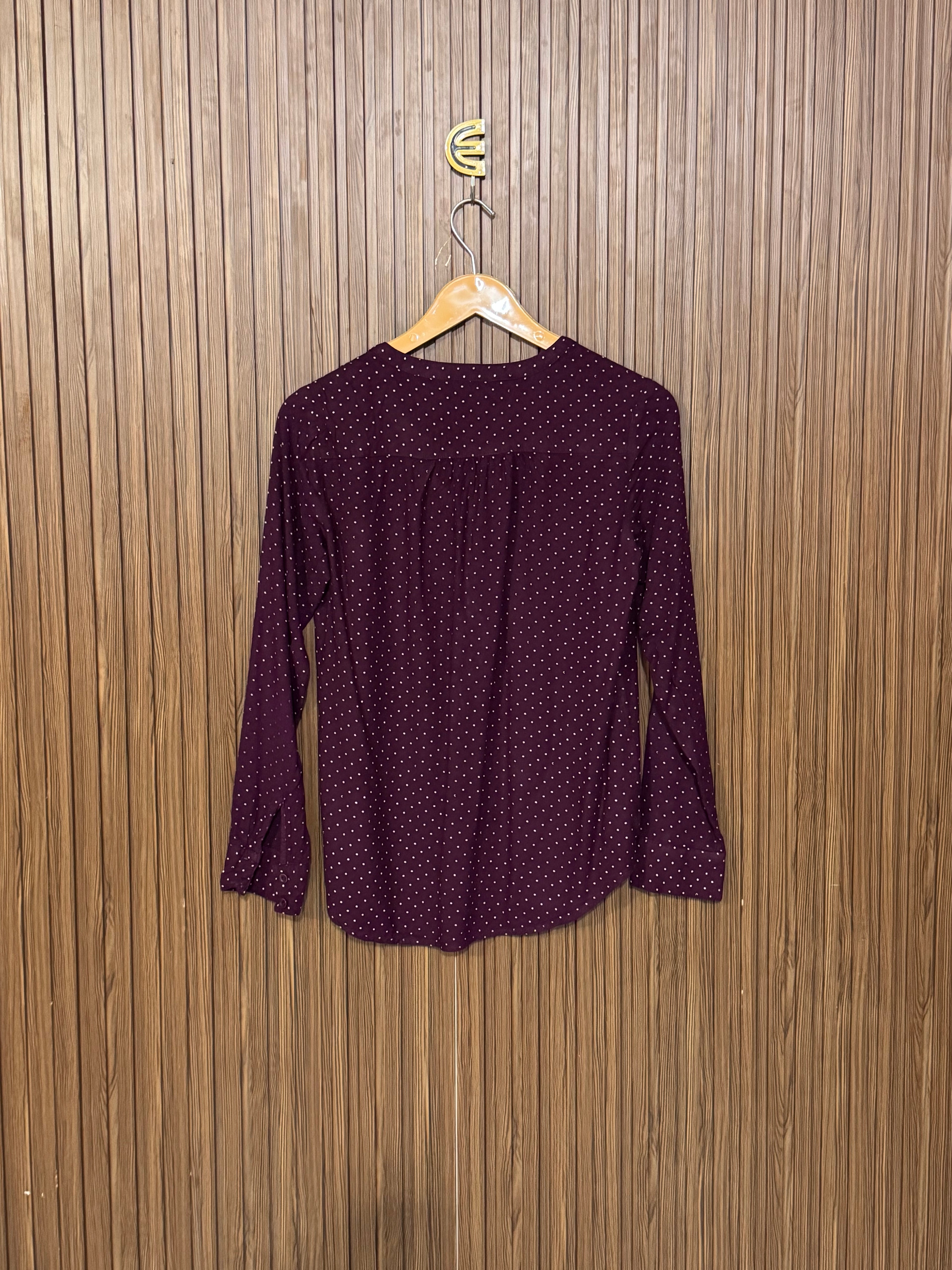 Chest 18 Length 23 Fabric Soft Printed Button Top
