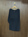 Wrinkle Print Long Top