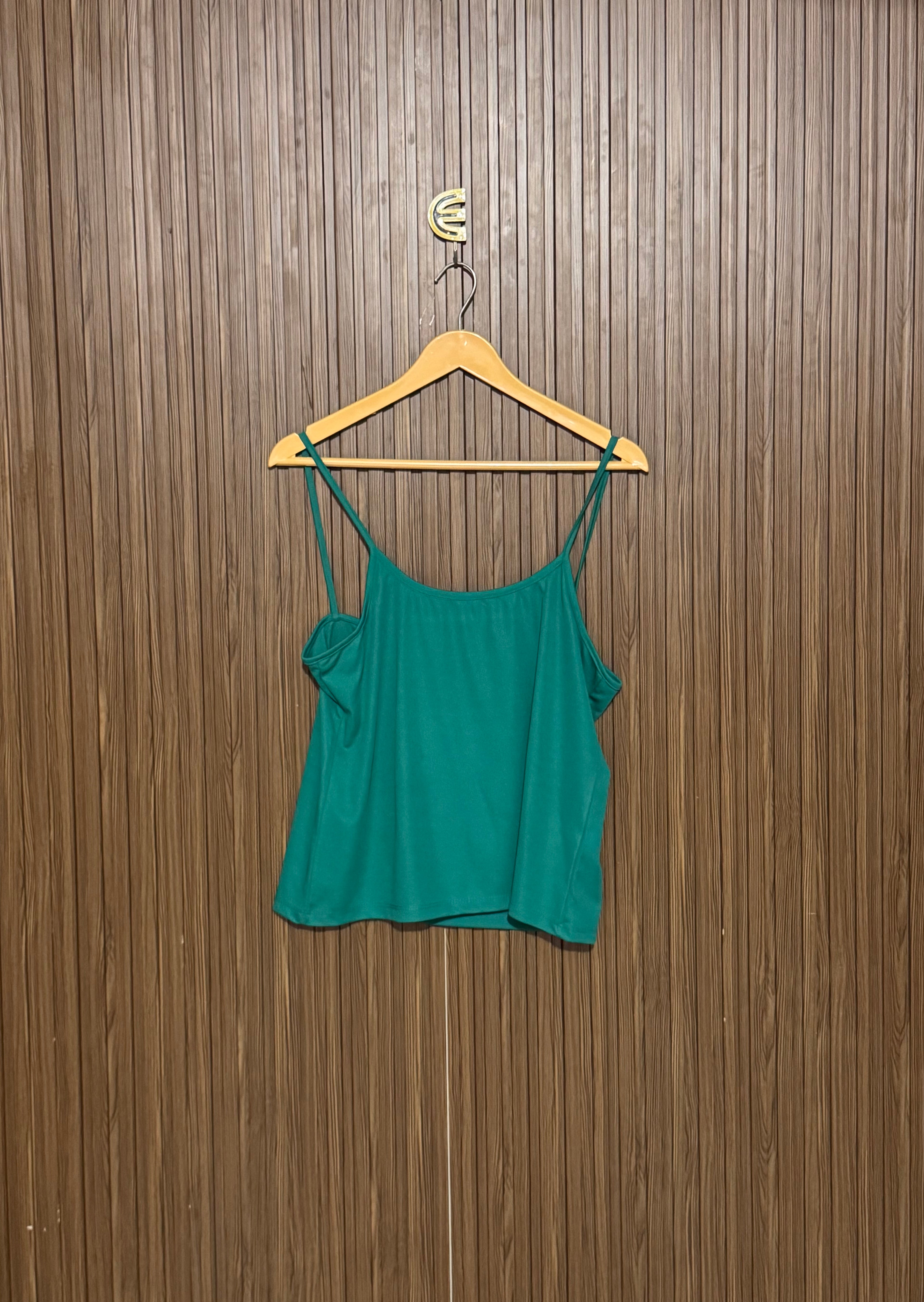 Chest 18 Length 22 Fab nelon Teal Green