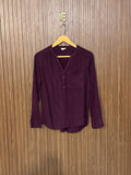 Chest 18 Length 23 Fabric Soft Printed Button Top