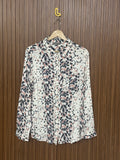 Chest 21 Length 26 Fabric Linen Ribbed Full Sleeves