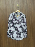 Chest 20 Length 24 Fabric Silk Printed Casual Top 1