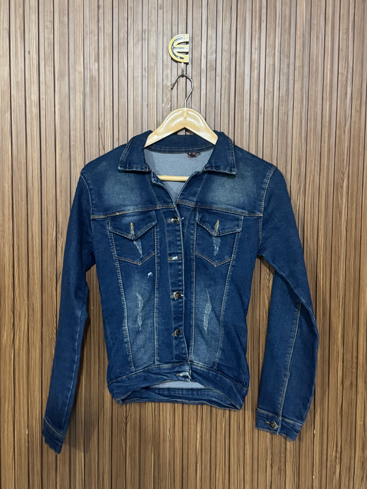 Chest 14 Length 18 Fabric Denim Morning Wear