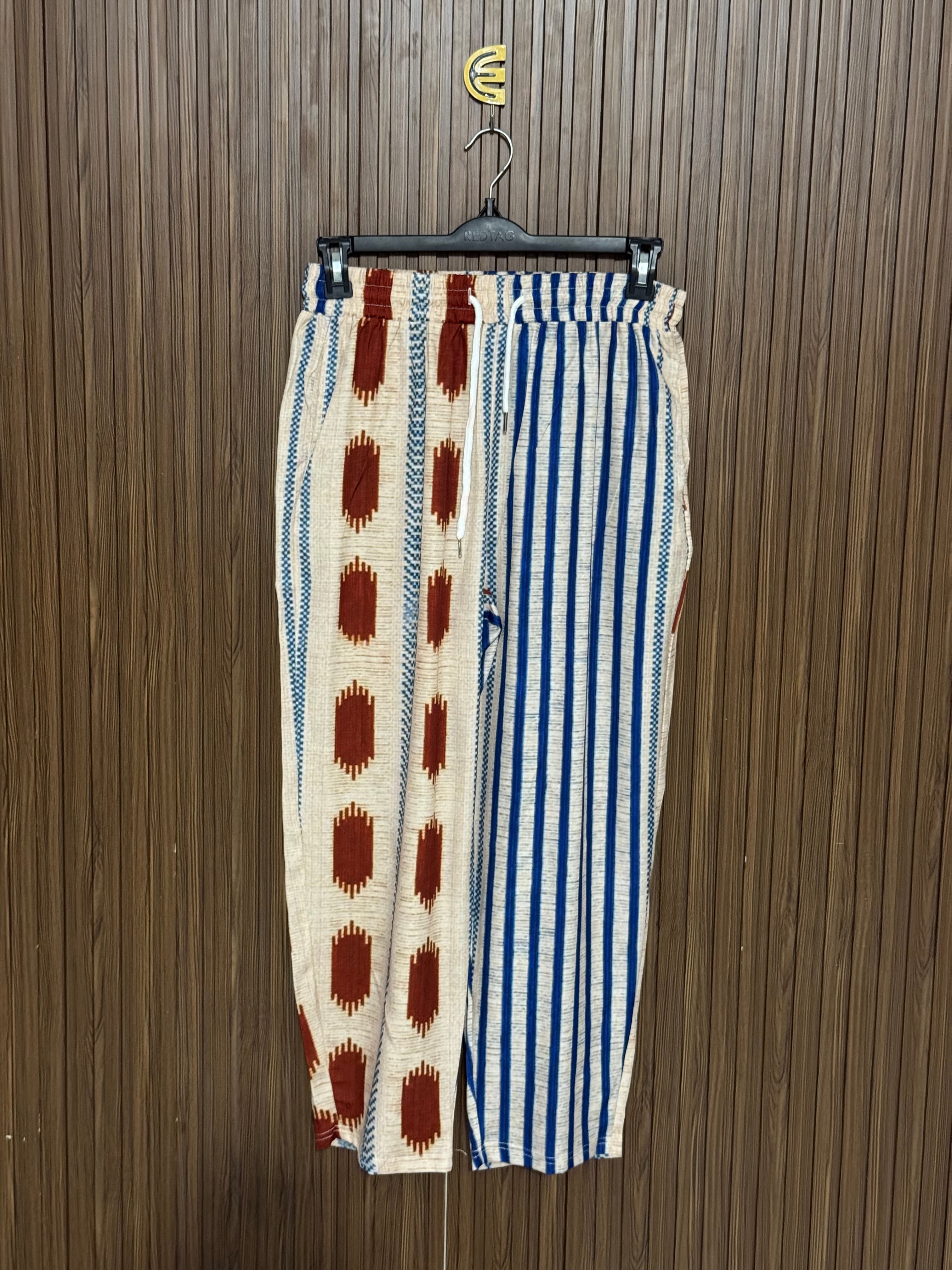 Mixed Stripe Trousers