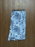 Blue Paisley Patchwork Skirt