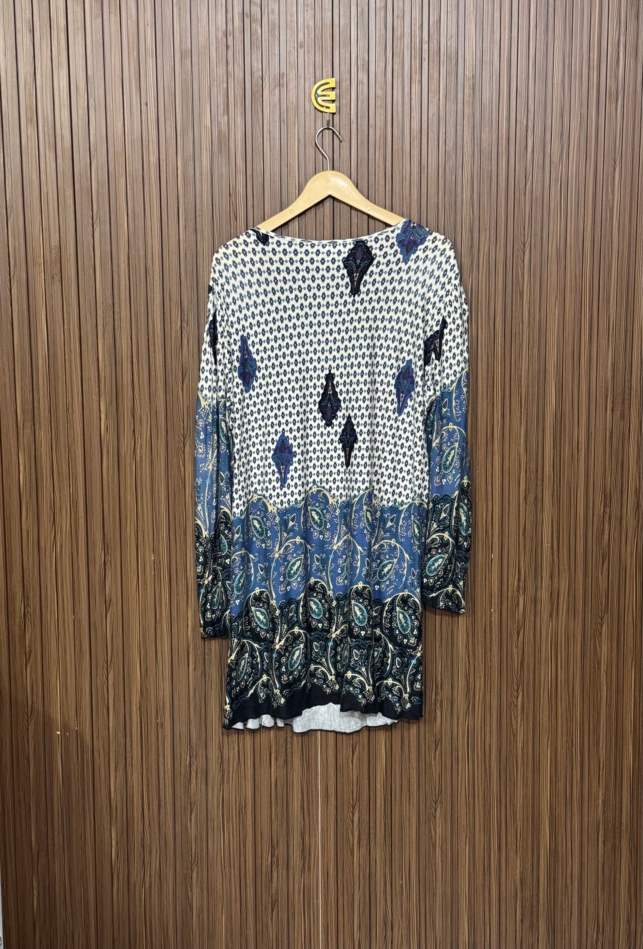Bohemian Print Long Top