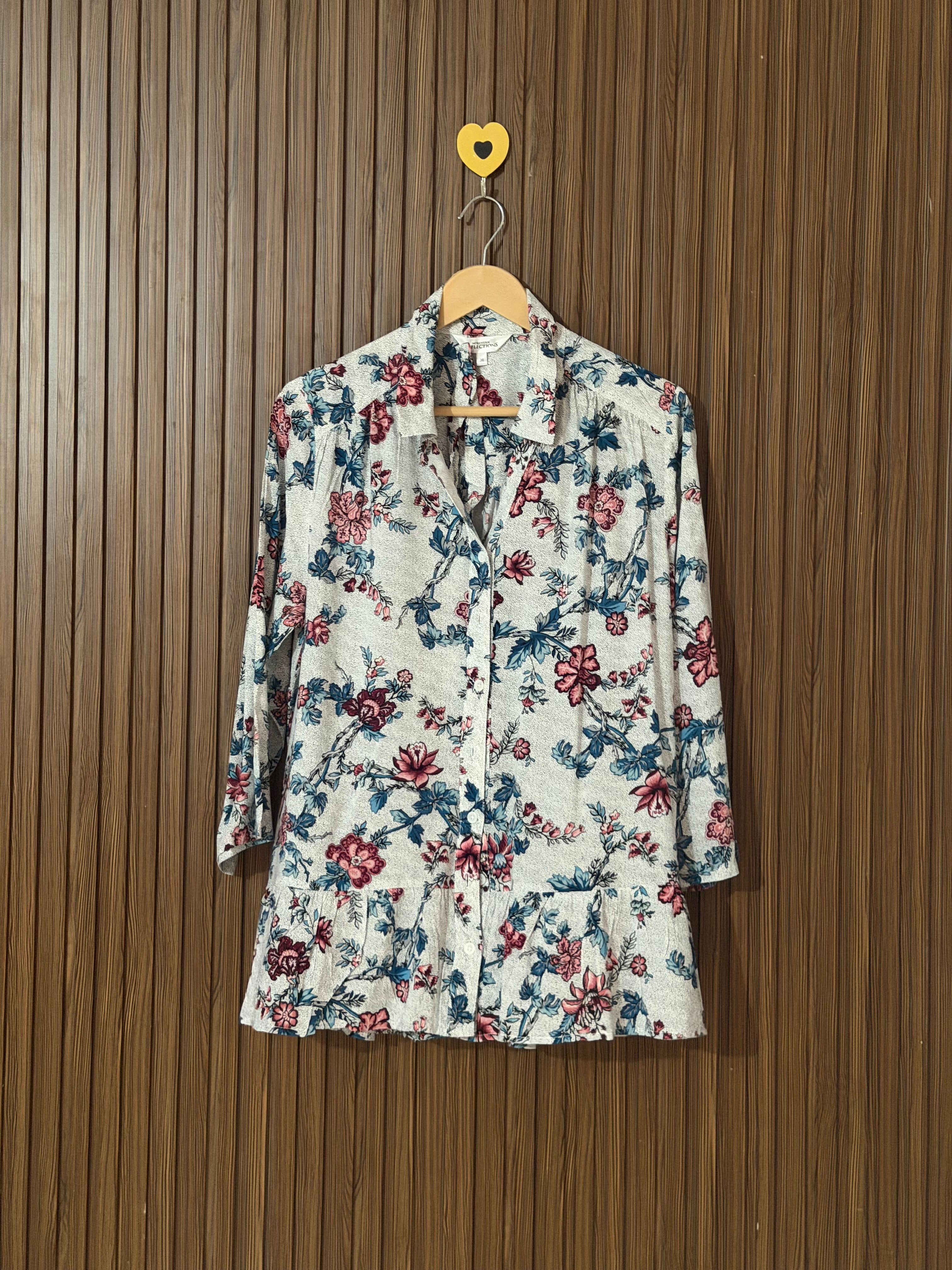 Chest 22 Length 29 Printed Shirt