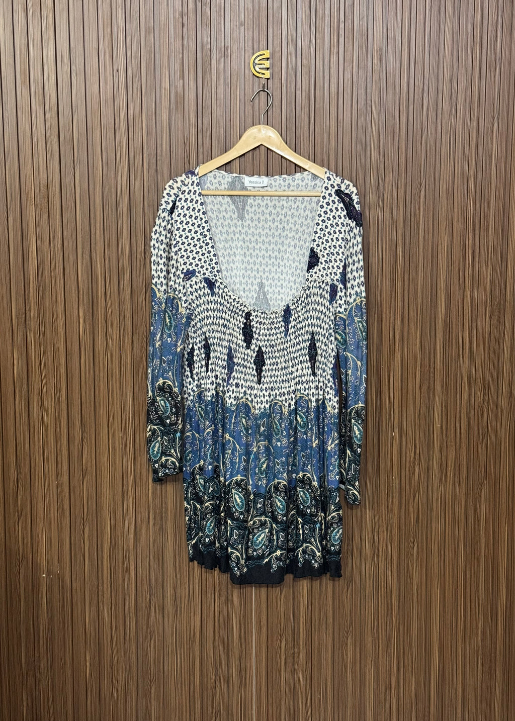 Bohemian Print Long Top
