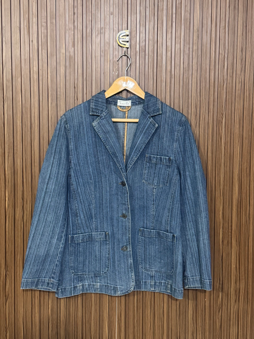 Chest 19 Length 24 Fabric Denim Basic Look