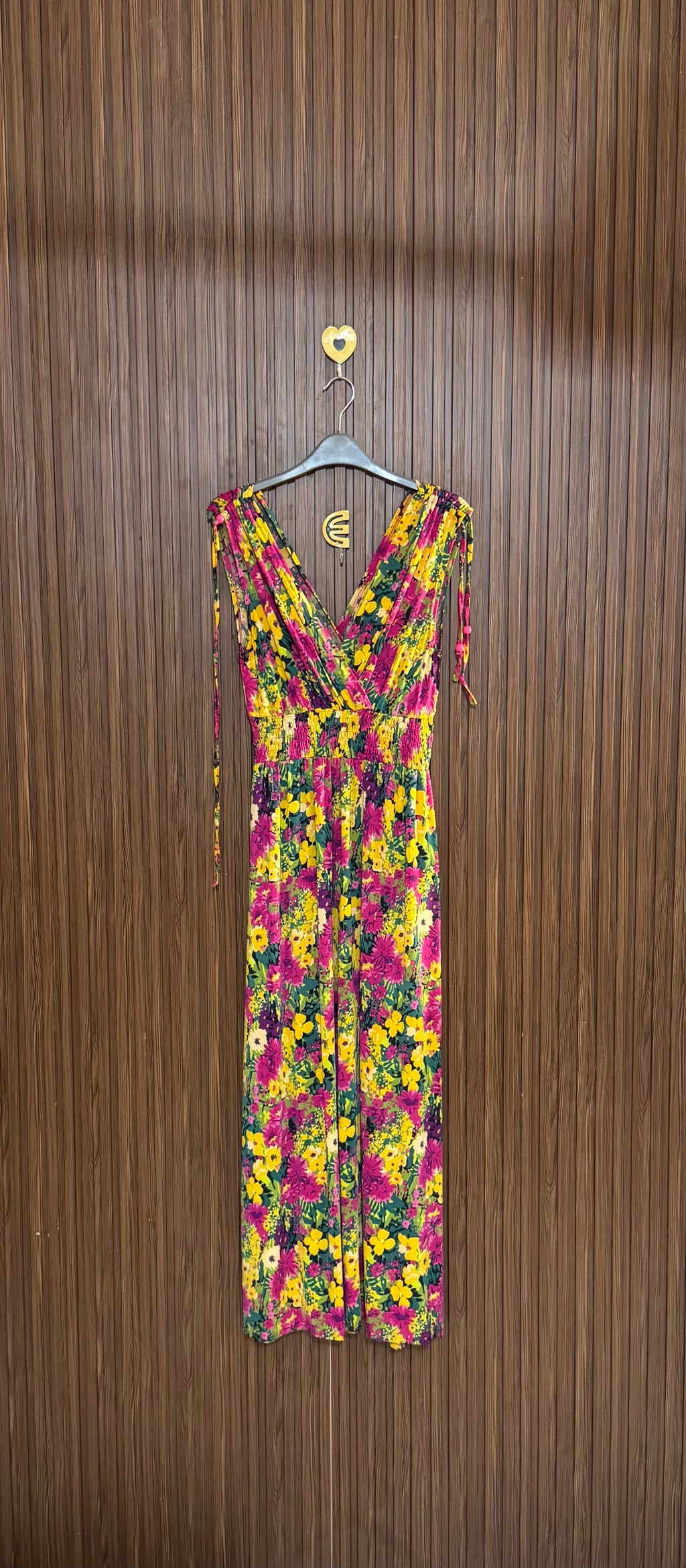 Bright Floral Long Top
