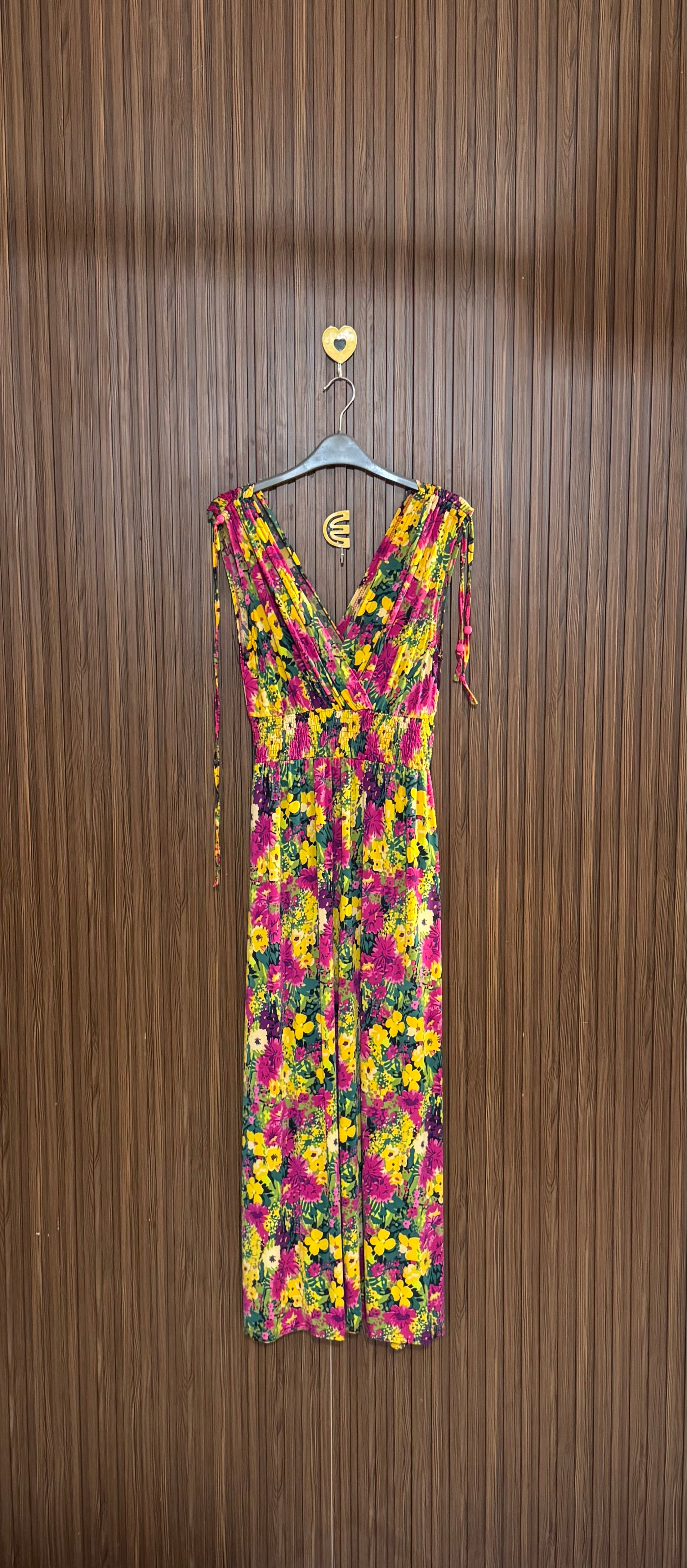 Bright Floral Long Top