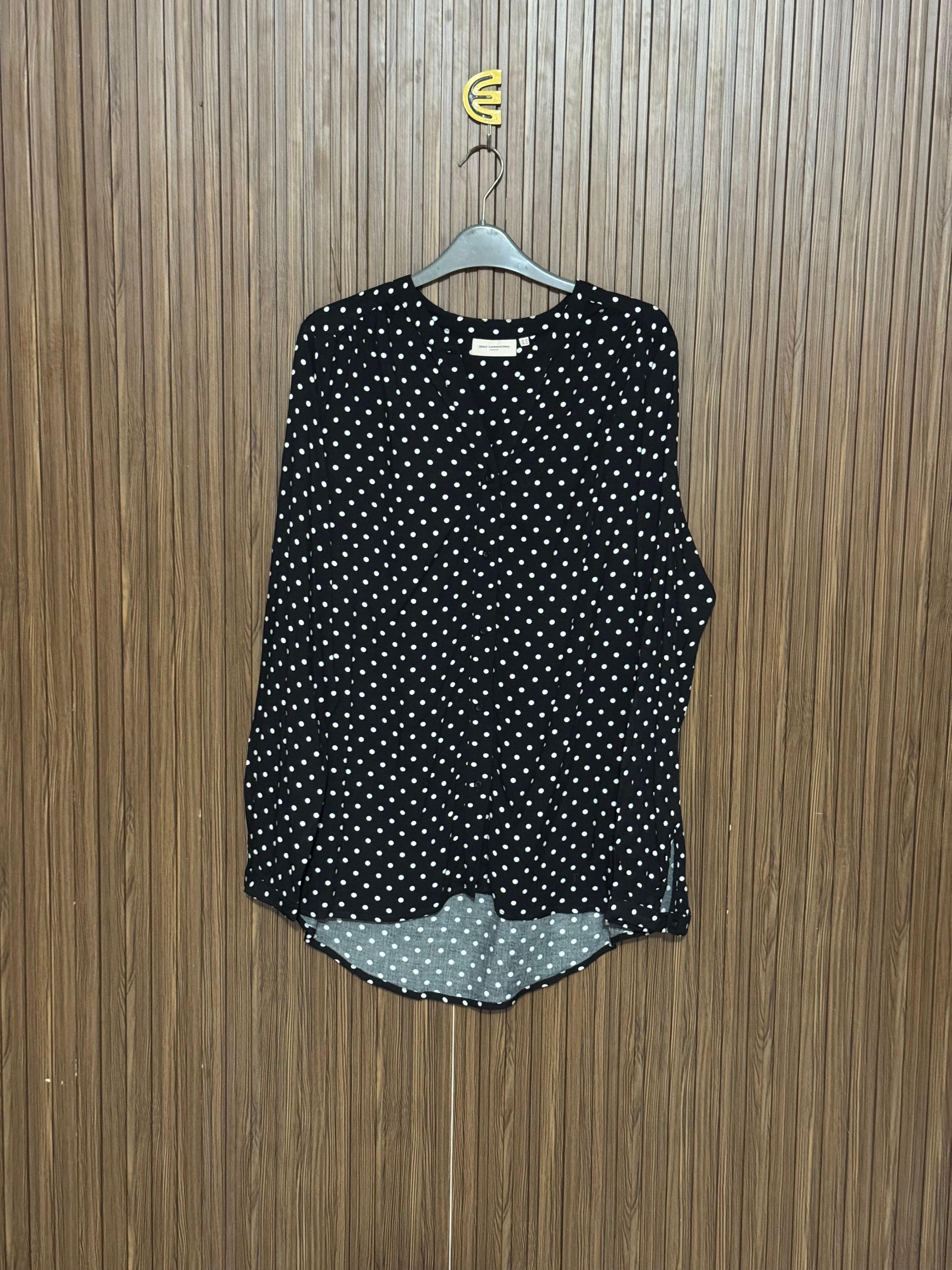 Chest 22 Length 29 Fabric Nylon Black Dotted Top