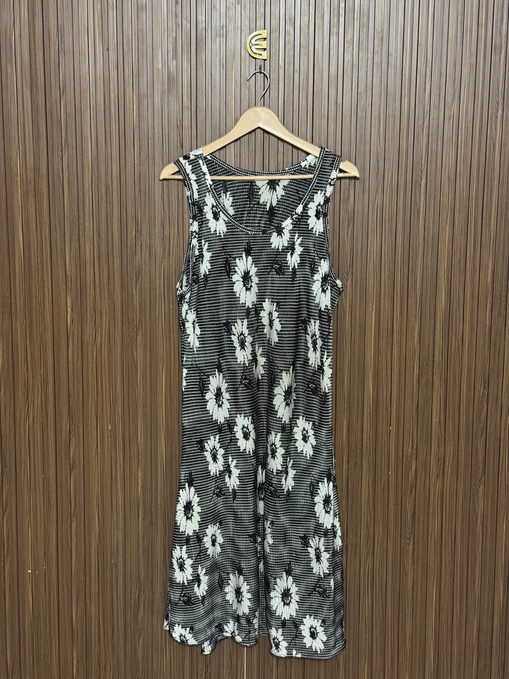 Casual Floral Print Long Top