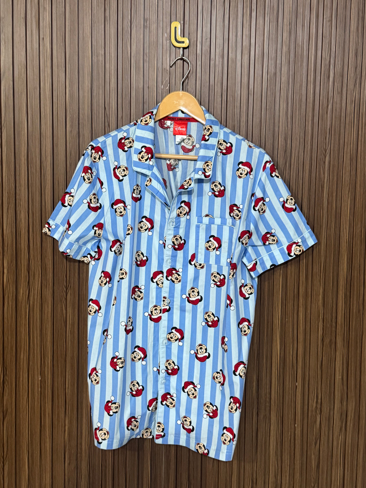 Chest 20 Length 27 Fabric Silk Striped Half Sleeves
