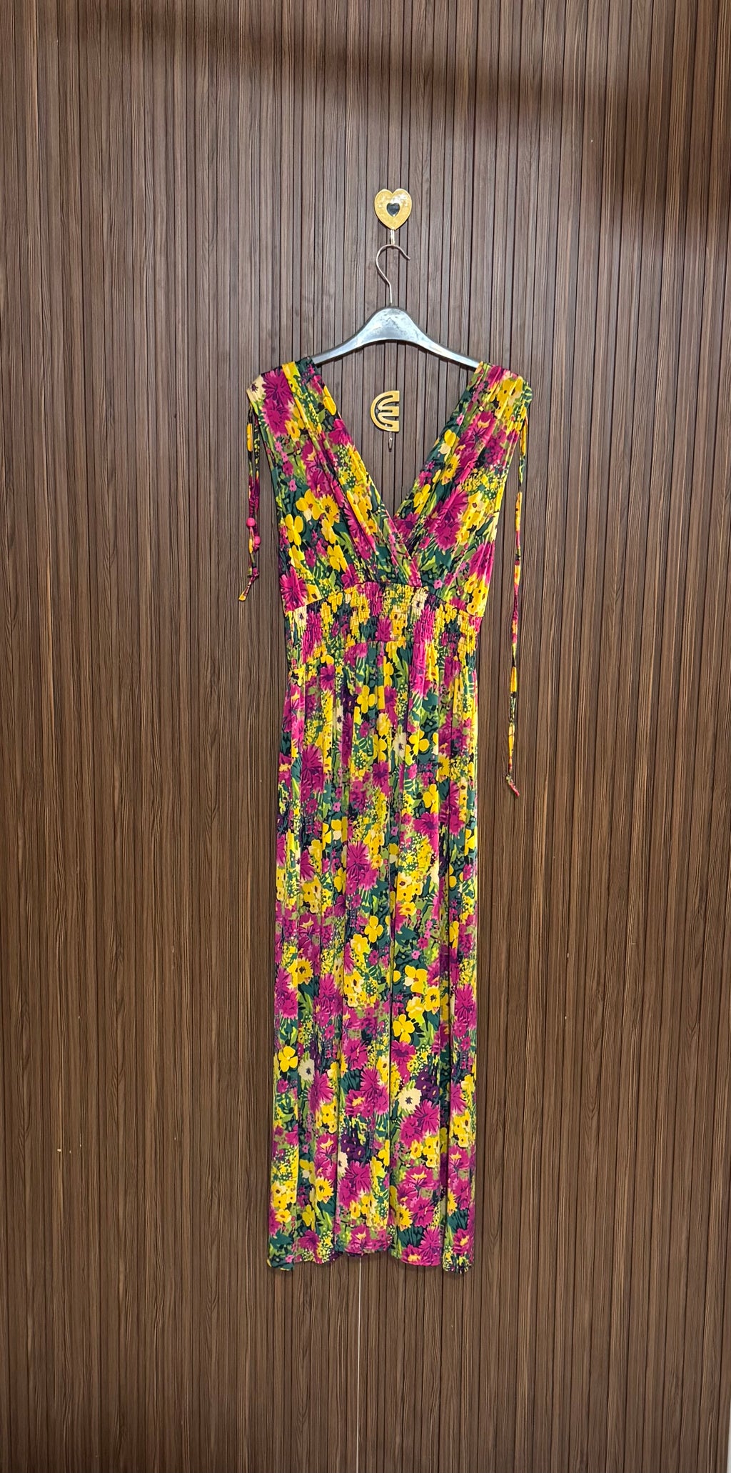 Bright Floral Long Top
