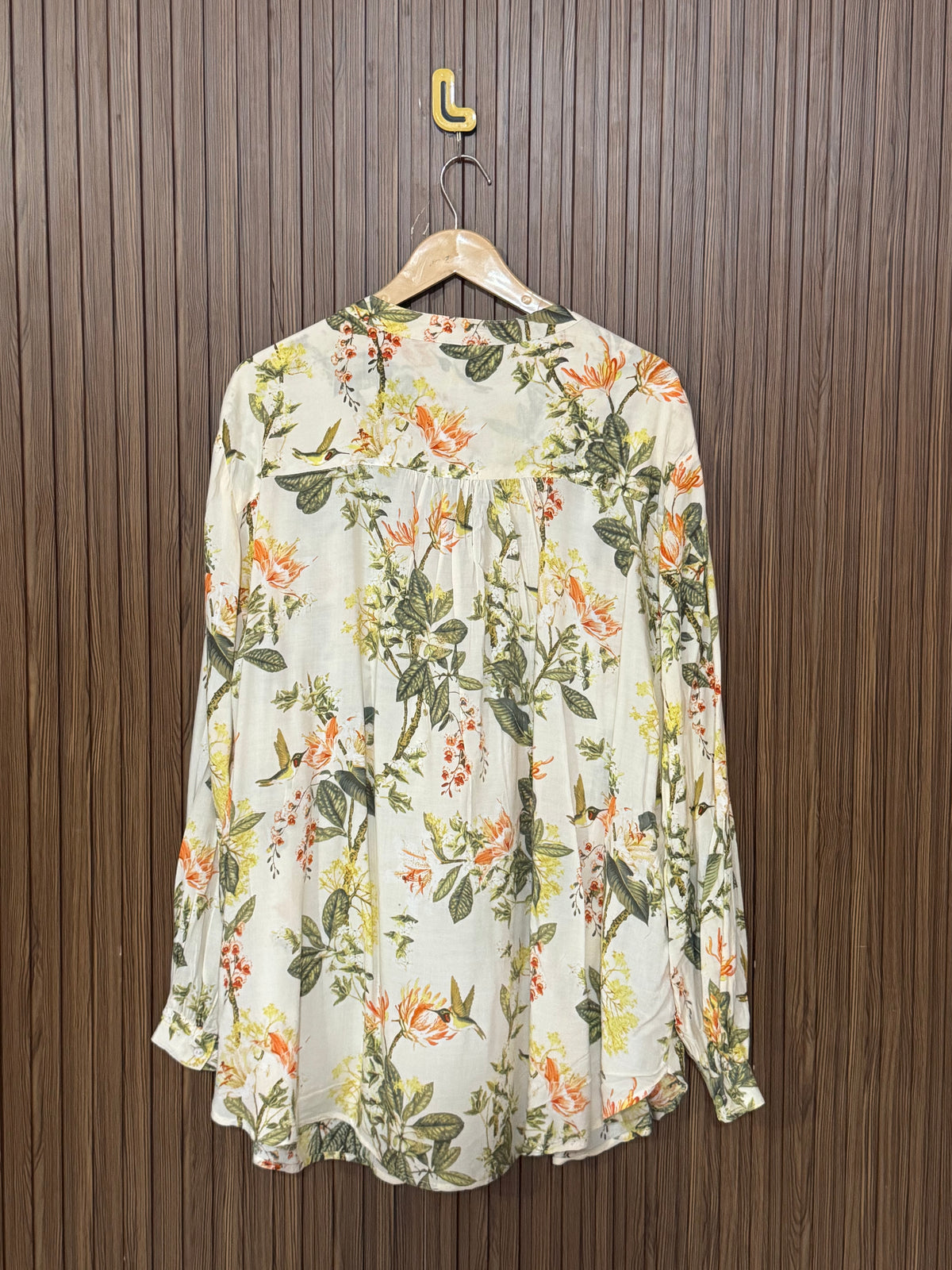 Chest 32 Length 31 Fabric Silk Plain Satin Full Sleeves