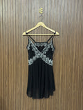 Chest 12 Length 29 Fabric Net Fashion Simple Tank Top