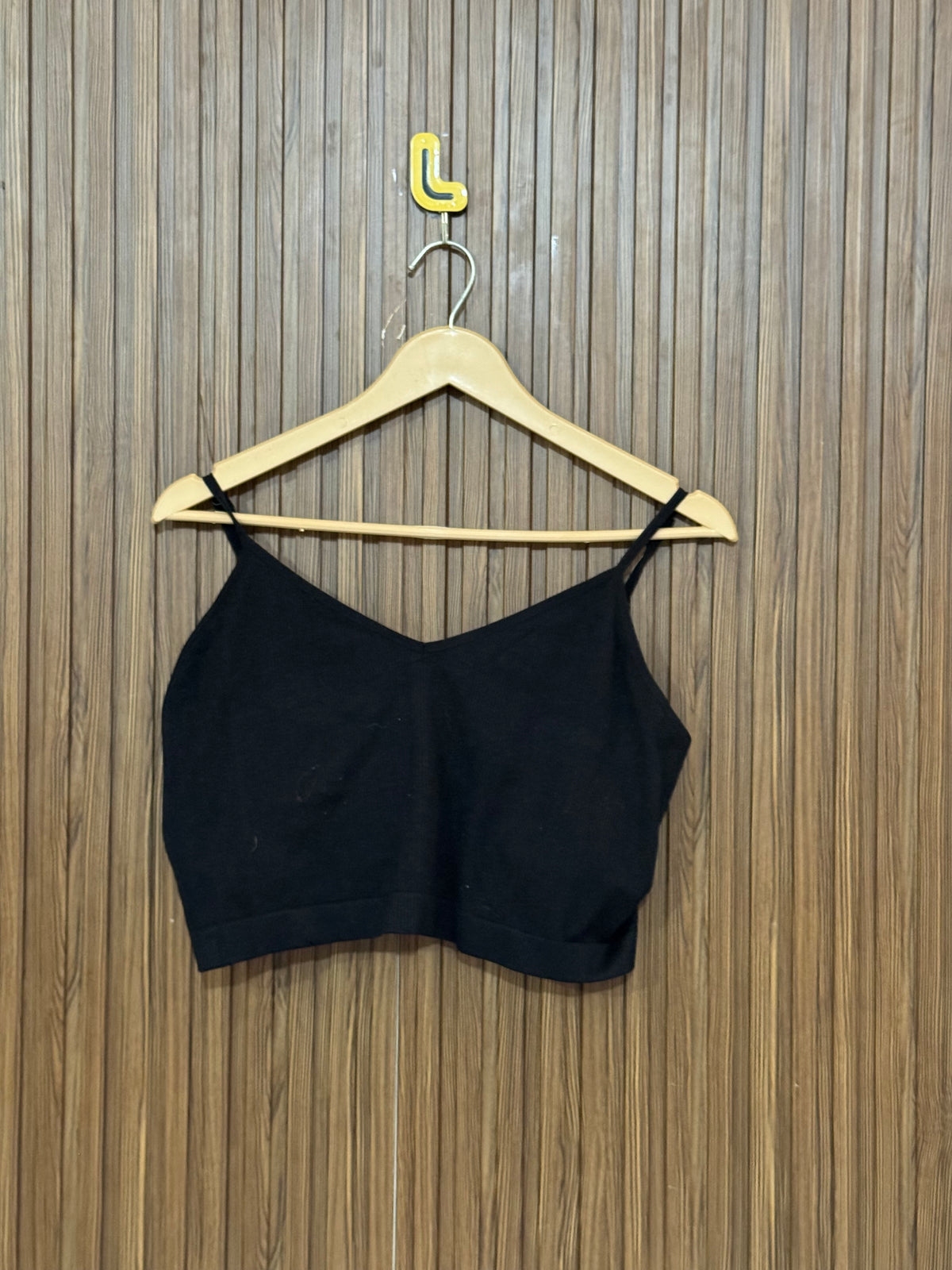 Chest 16 Length 13 Fabric Elastic Sweetheart Crop Top