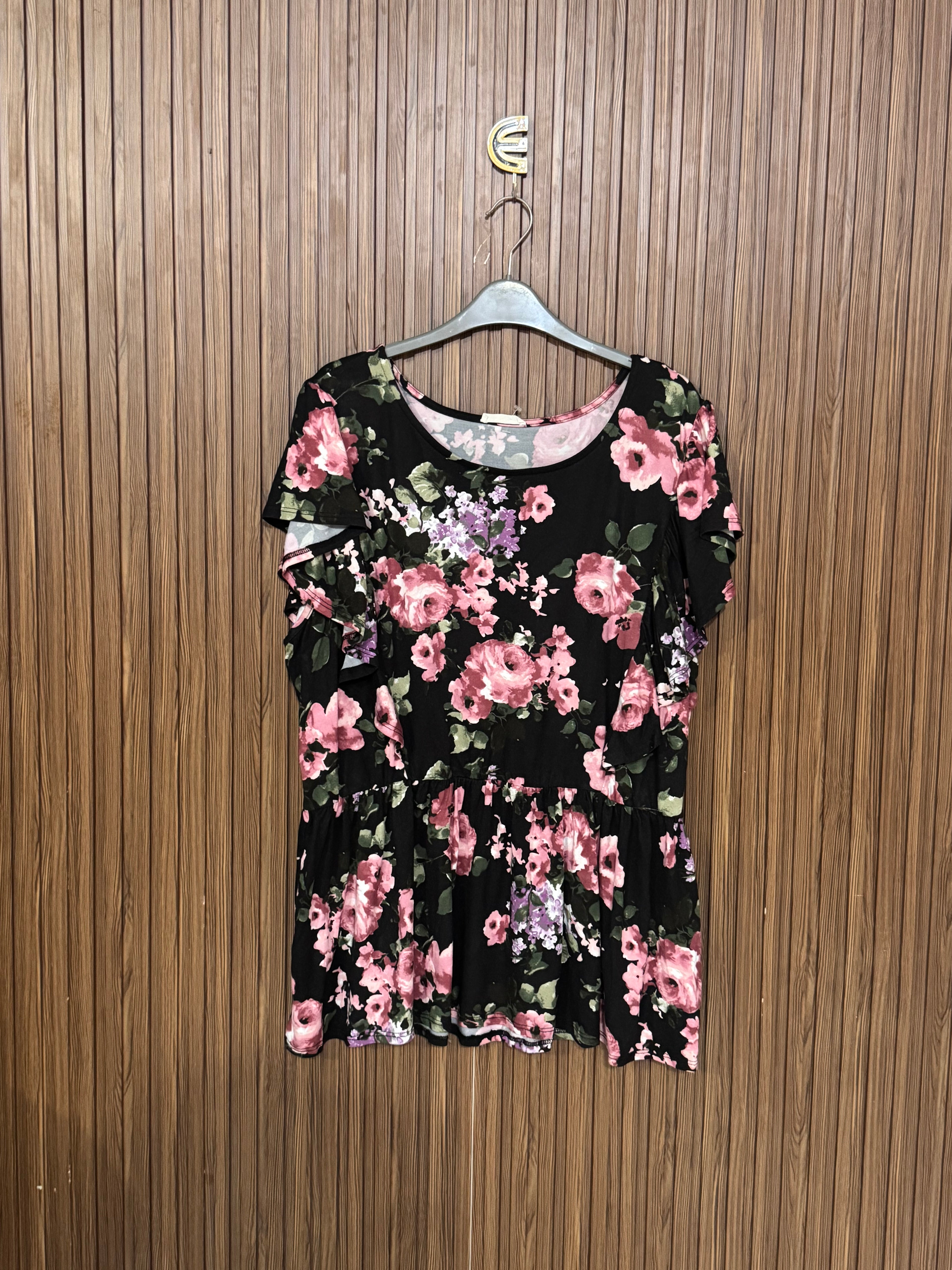 Chest 22 Length 28 Trendy Printed Shirt