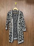 Chest Medium Length 33 Big Print Front Open