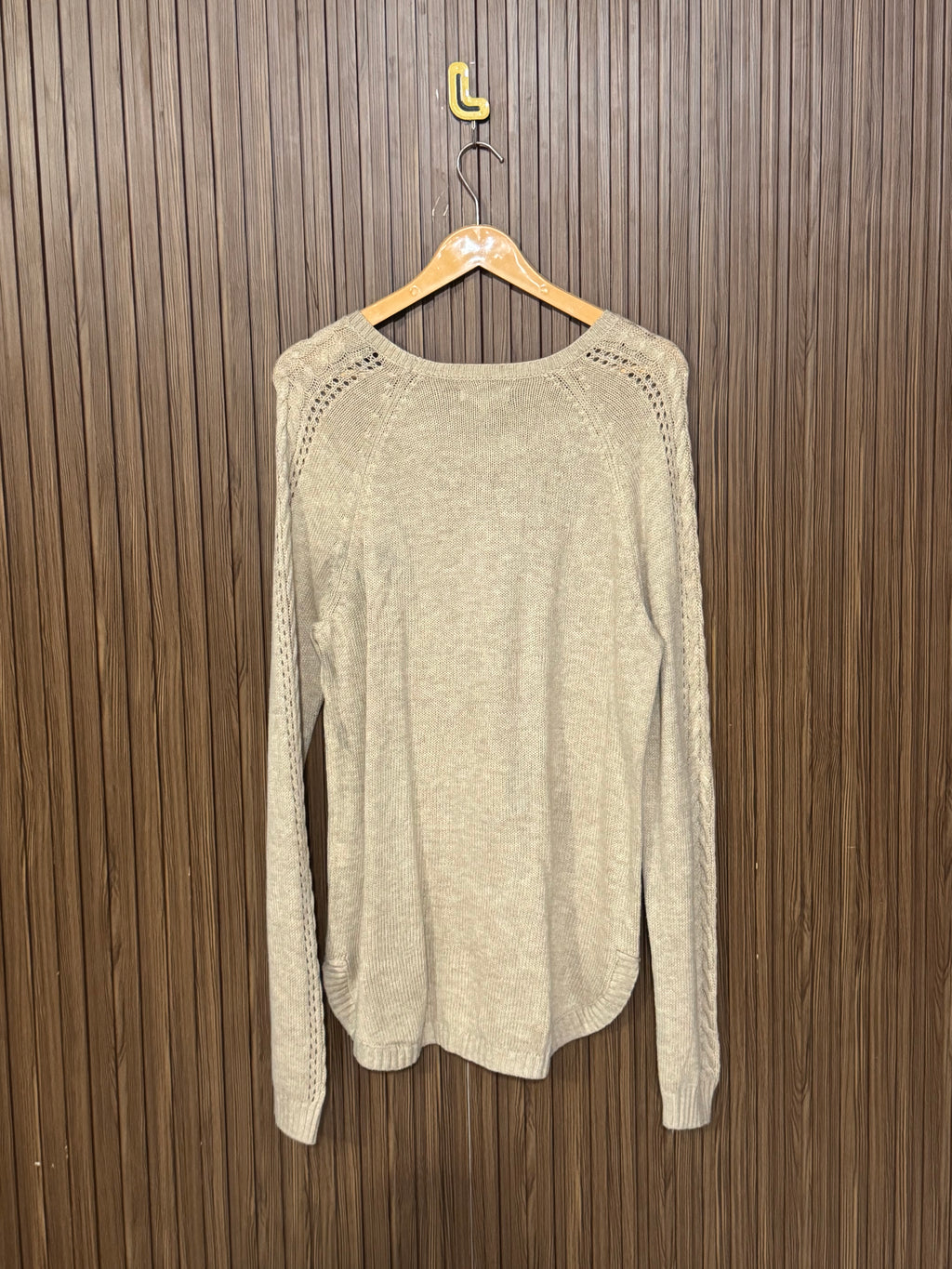 Chest 20 Length 29 Teddy Wool Heavy Sweater