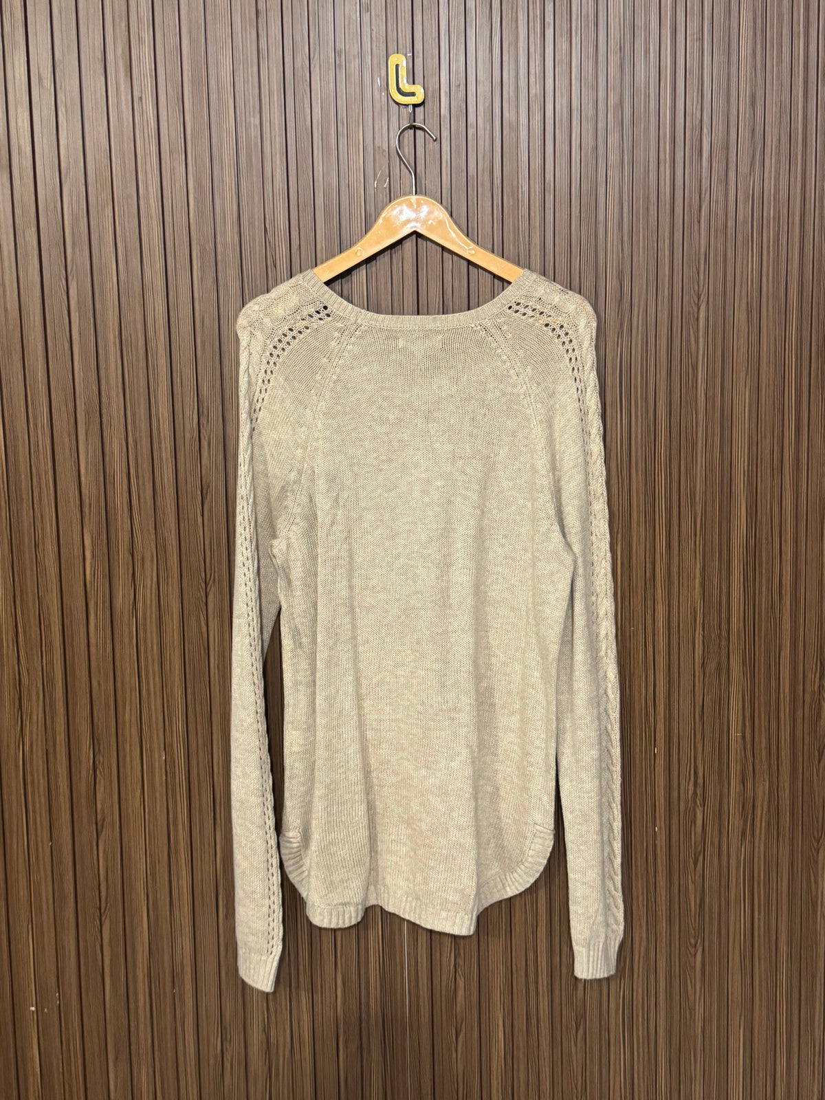 Chest 20 Length 29 Teddy Wool Heavy Sweater