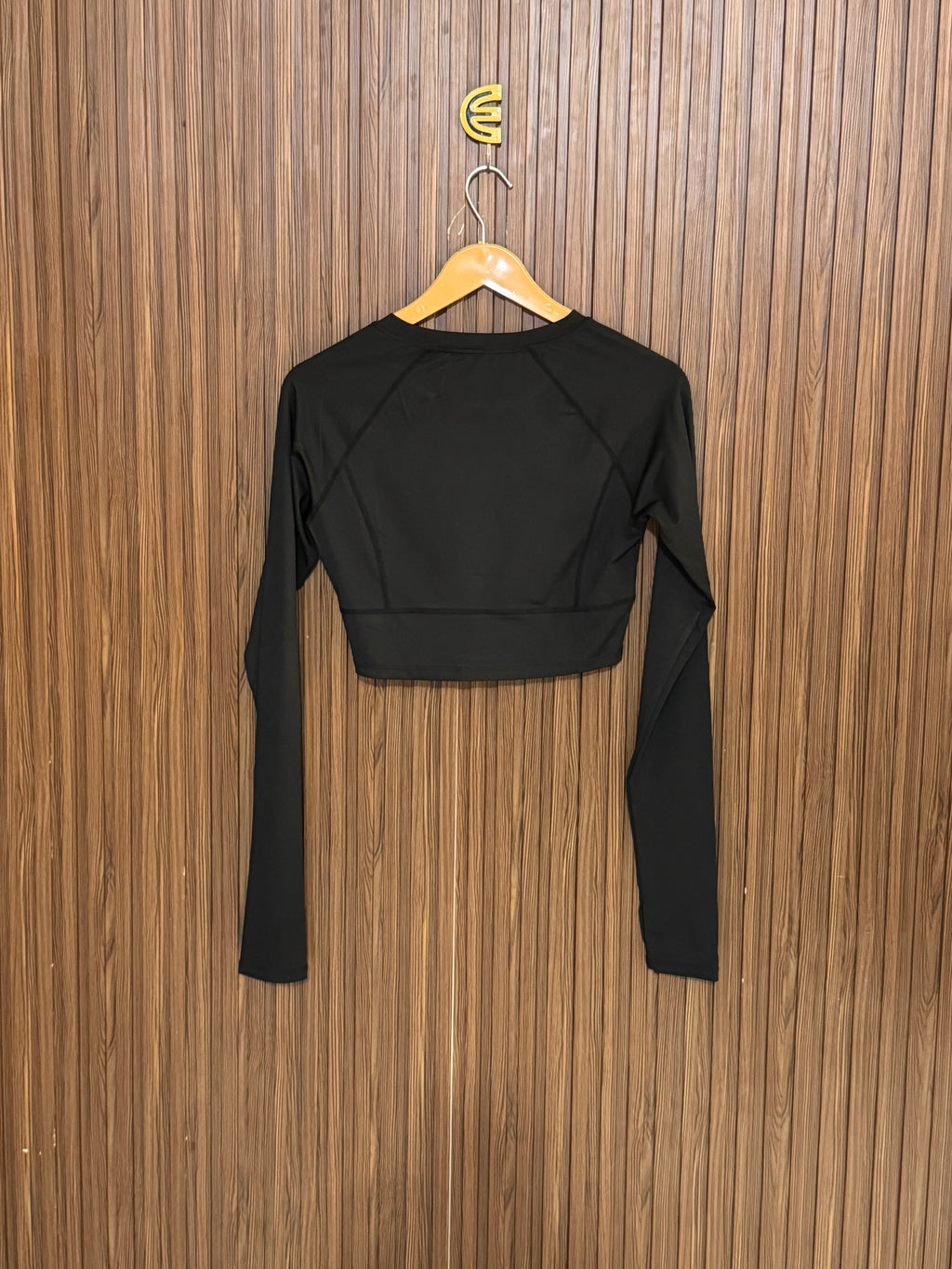 Chest 16 Length 14 Fabric Dryfit Black Top