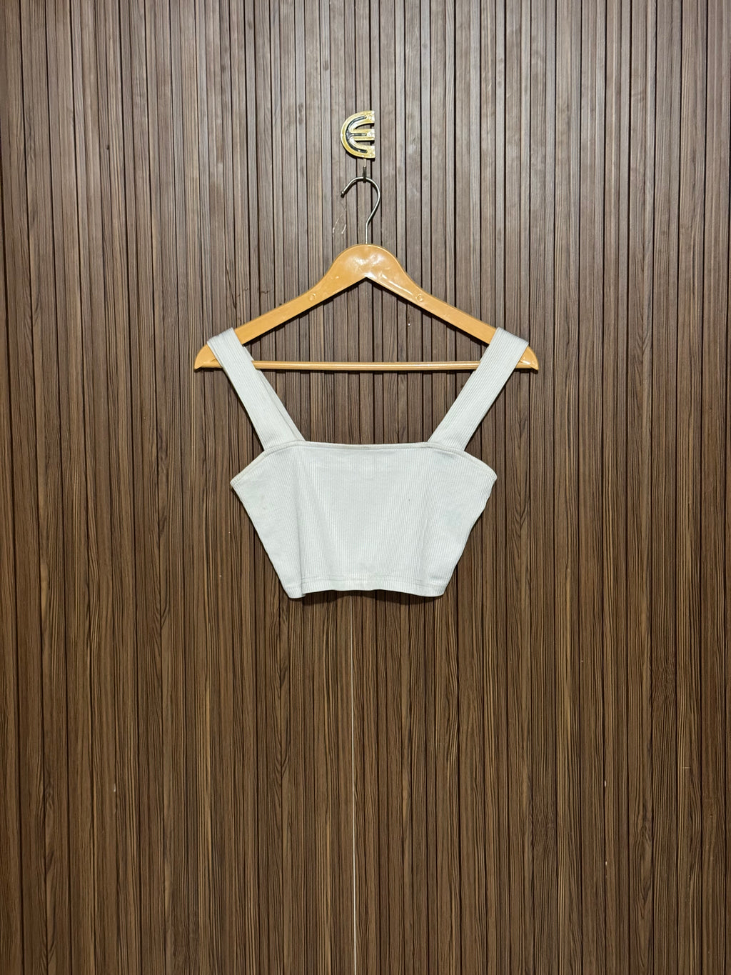 Chest 14 Length 13 Ribbed Strap Top