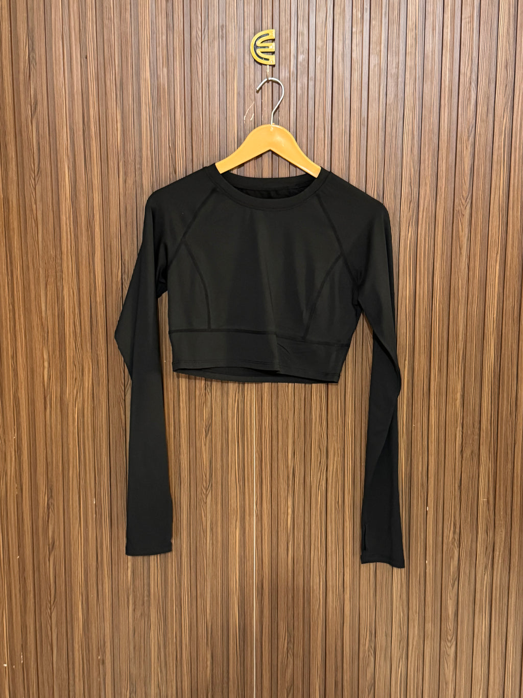 Chest 16 Length 14 Fabric Dryfit Black Top