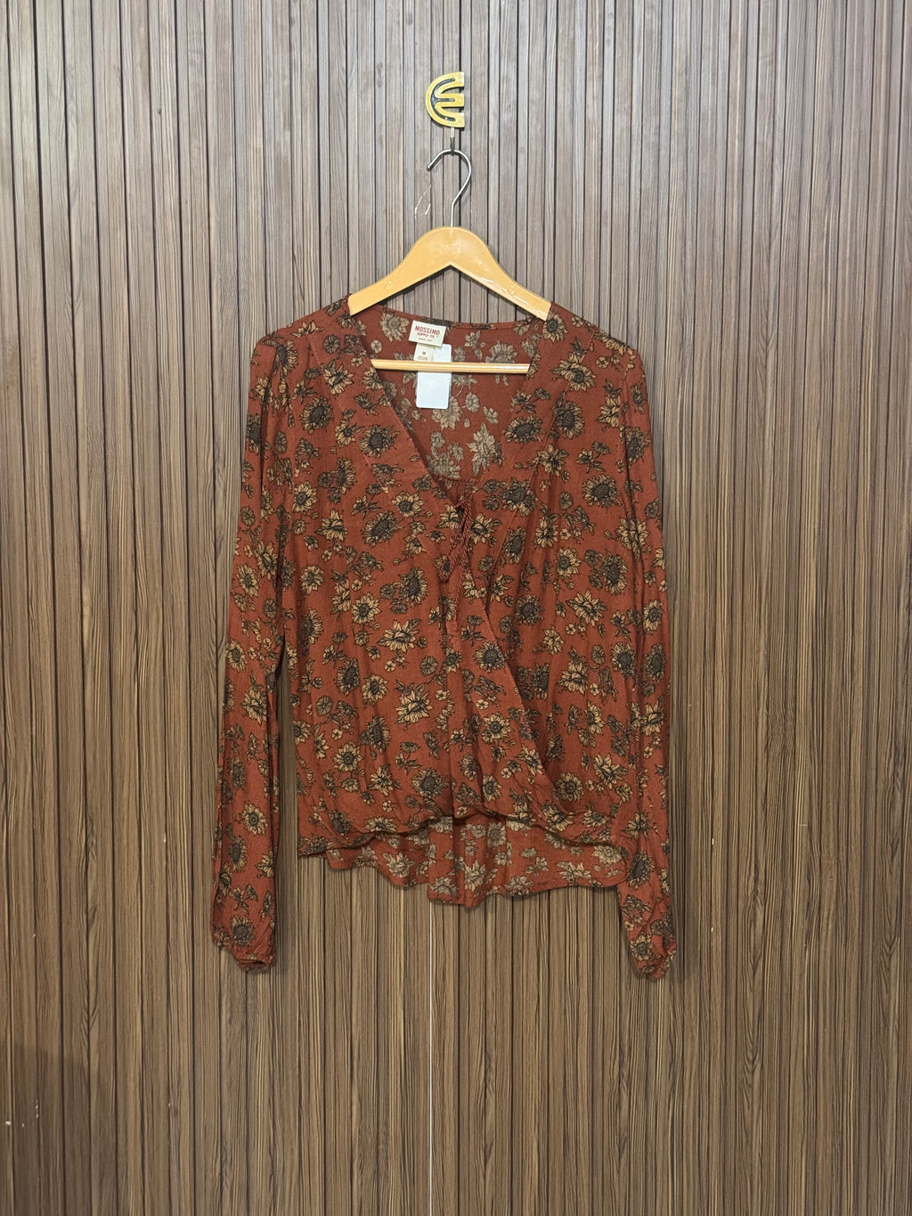 Chest 20 Length 22 Fabric Silk Basic Style V Neck