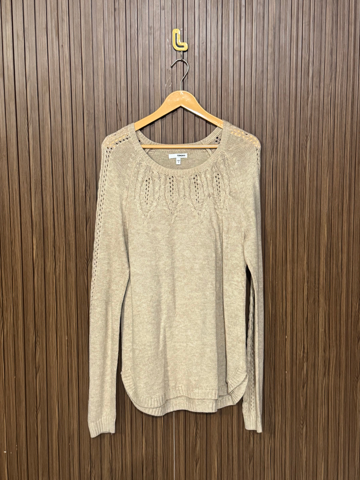 Chest 20 Length 29 Teddy Wool Heavy Sweater